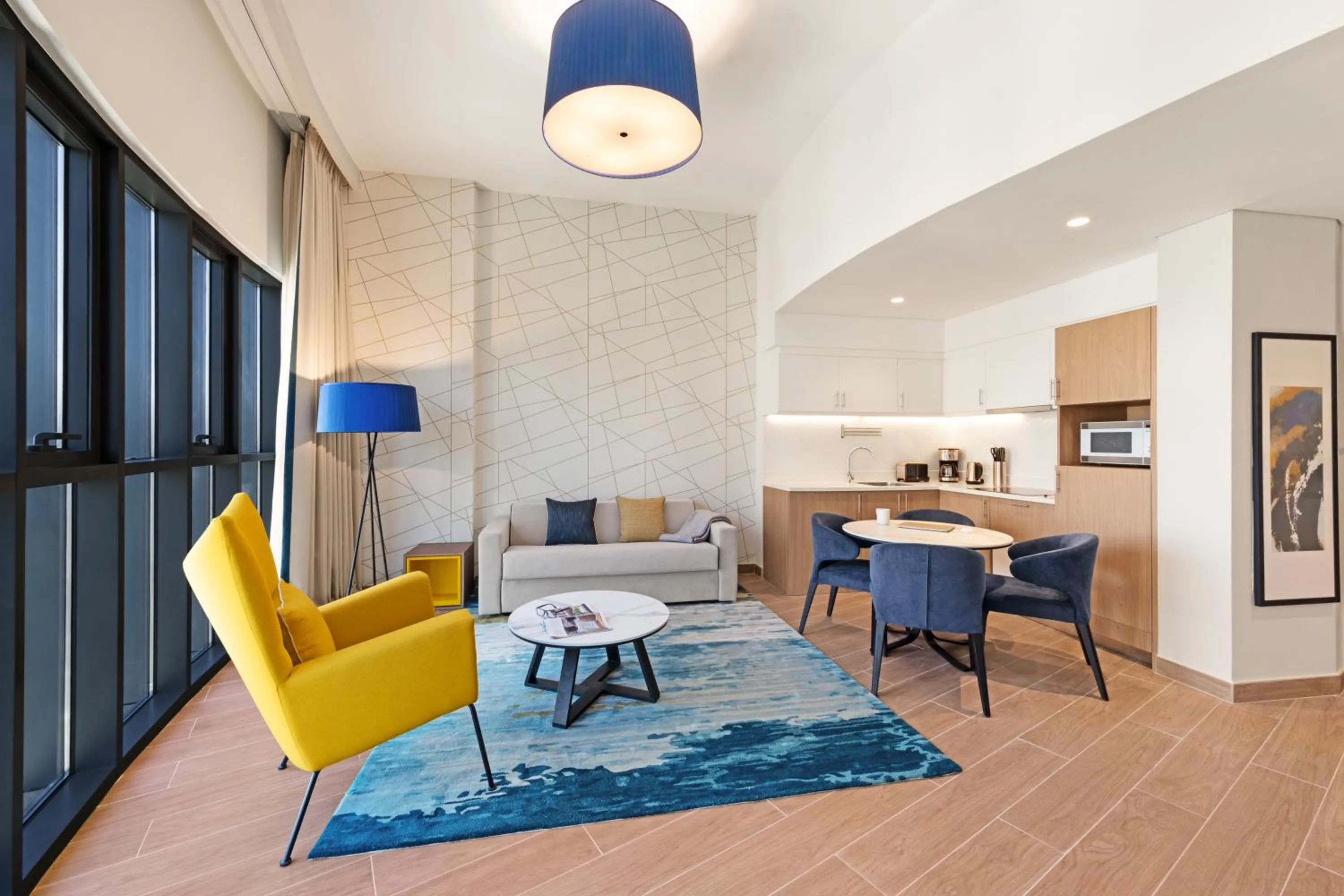 Kitchen or kitchenette in Aparthotel Adagio Dubai Deira