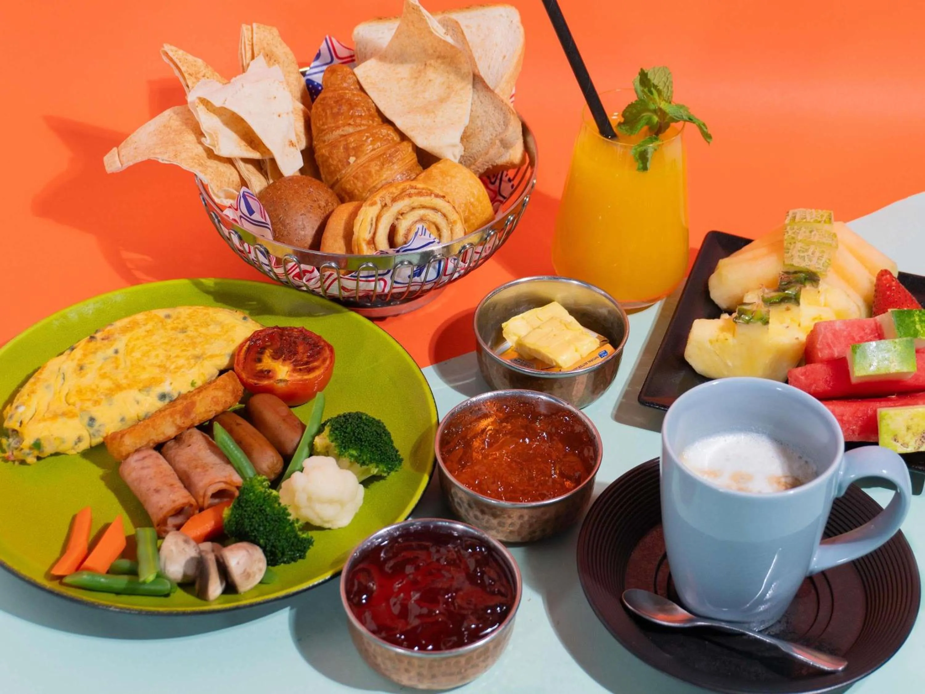 Breakfast in Aparthotel Adagio Dubai Deira