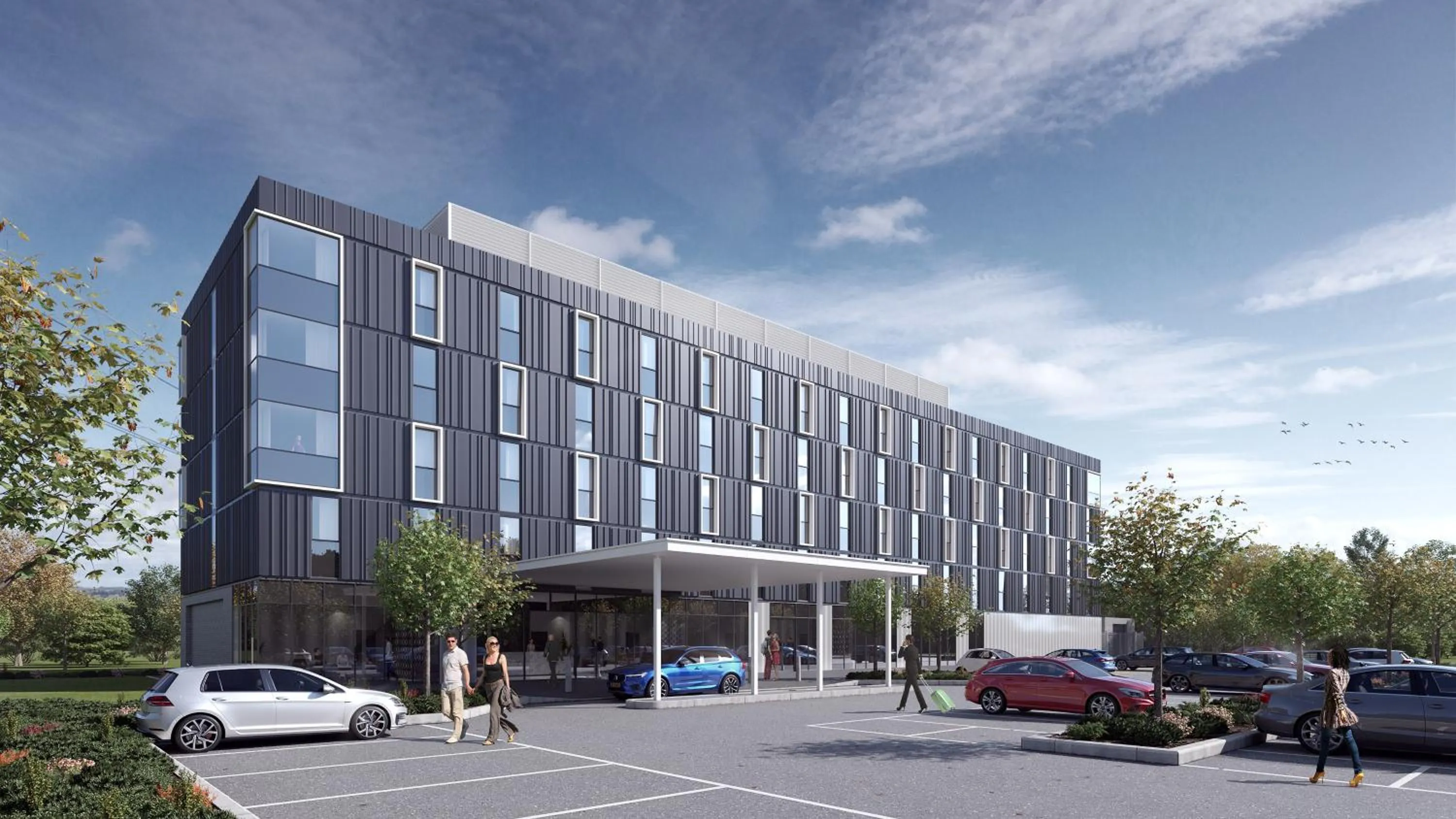 Property building in ibis Bridgwater, M5 Jct23