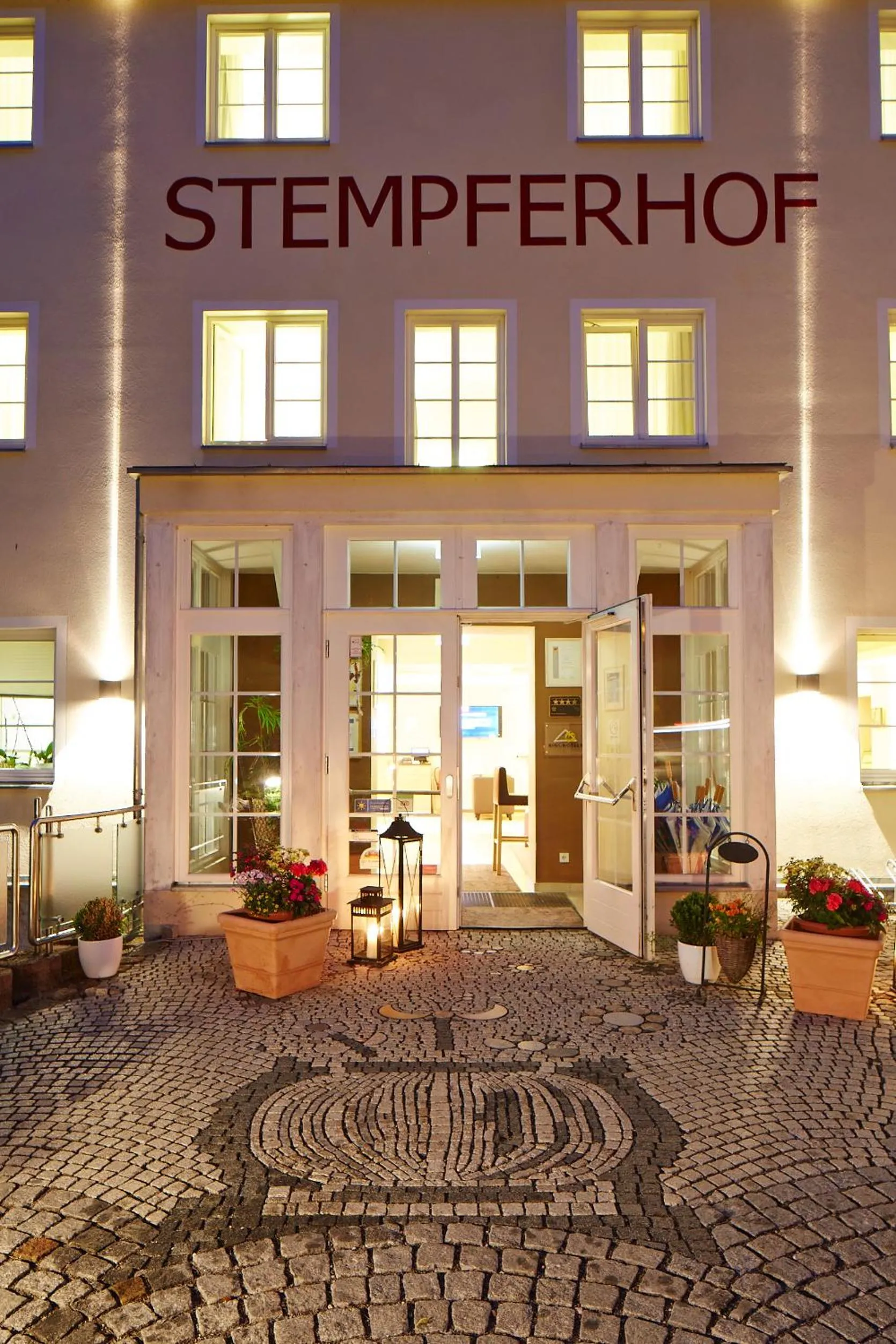 Facade/entrance in Hotel Stempferhof