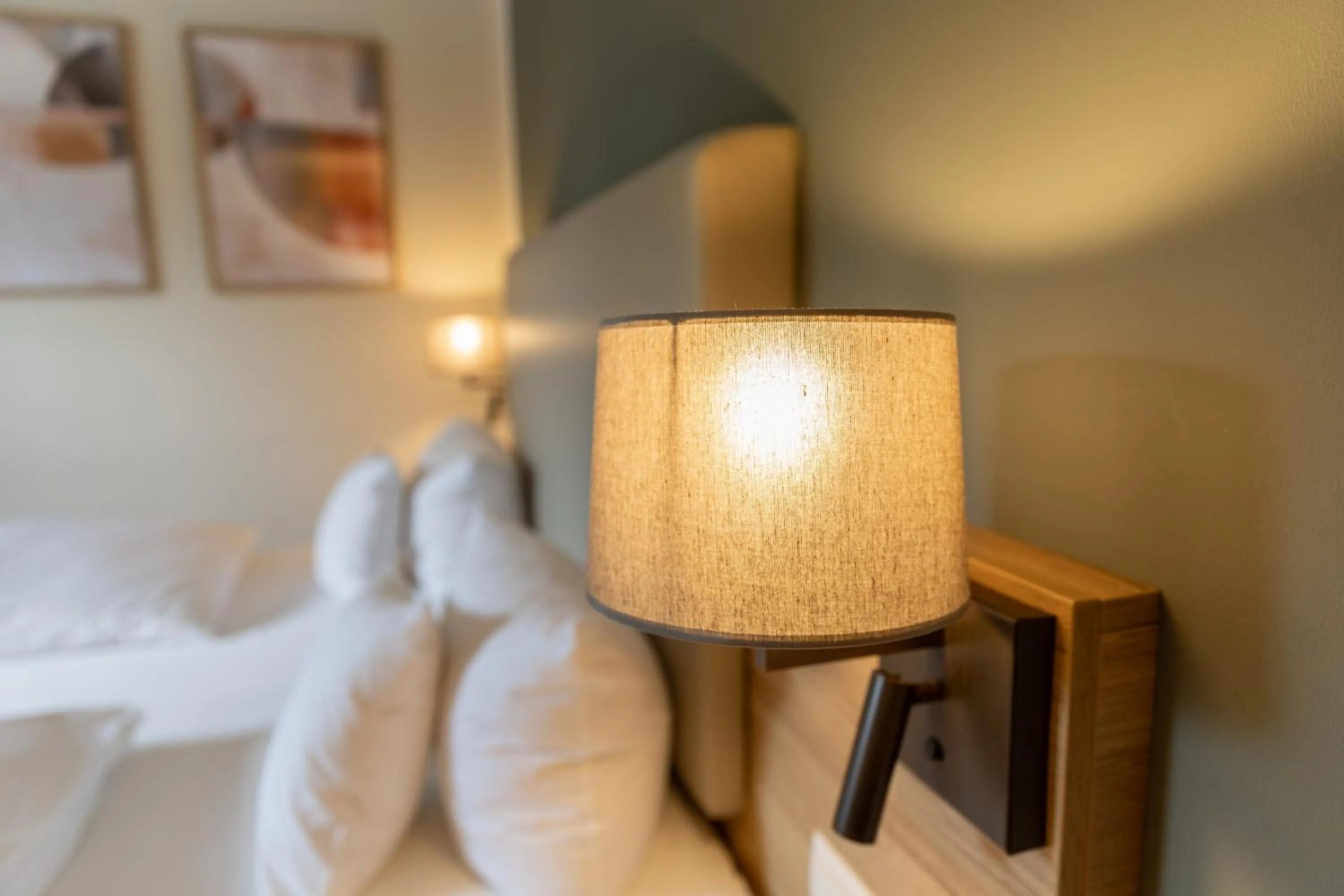 Bed in Hotel Stempferhof