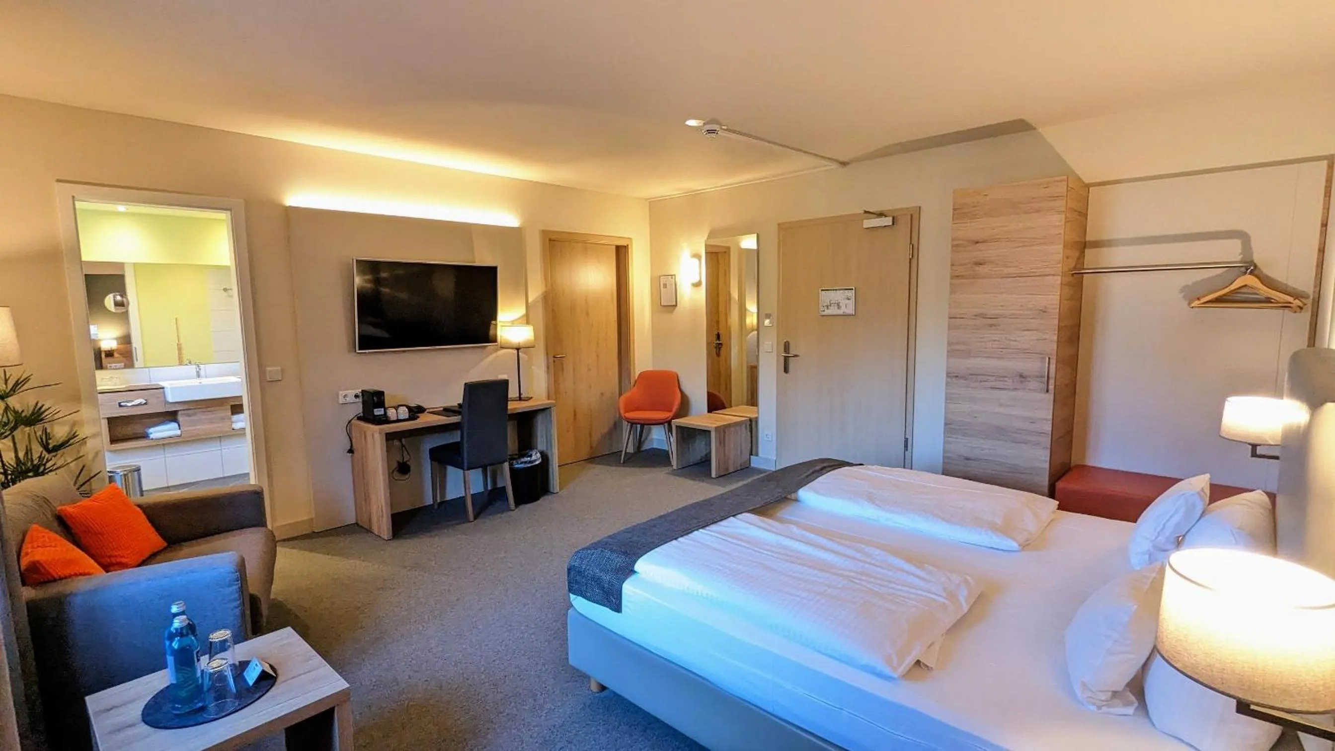 Bed in Hotel Stempferhof