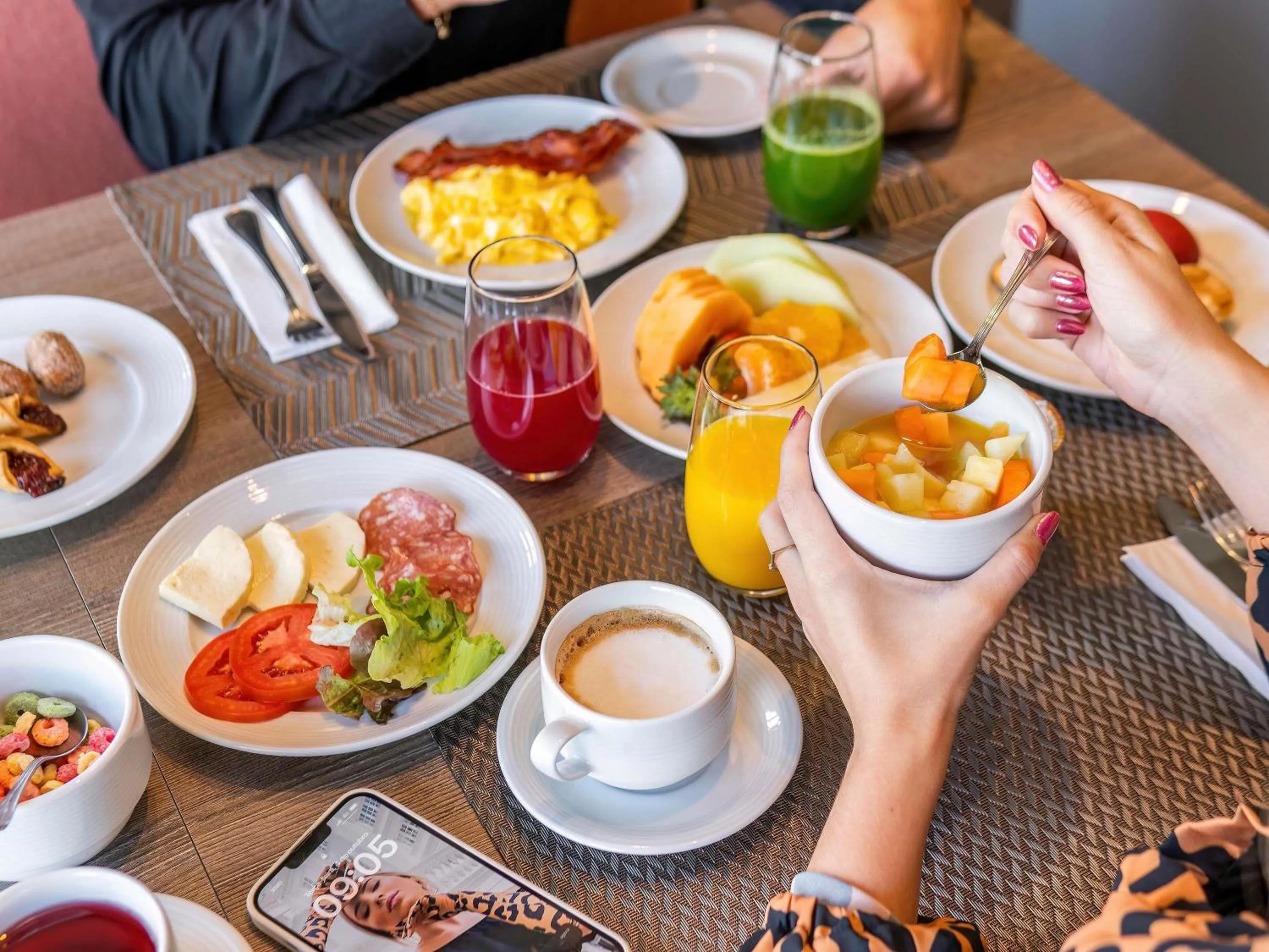 Breakfast in Novotel Criciuma