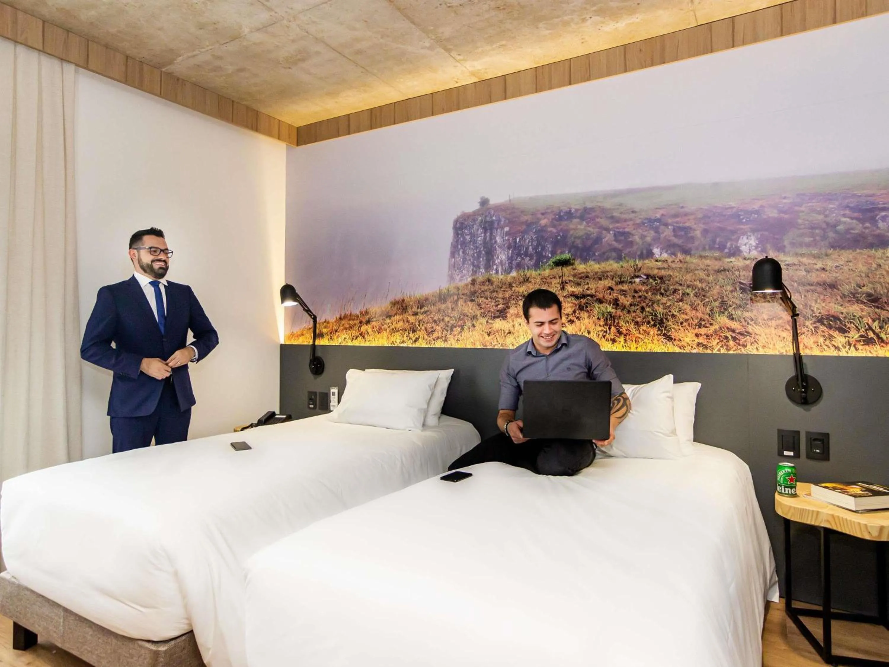 Bedroom, Bed in Novotel Criciuma