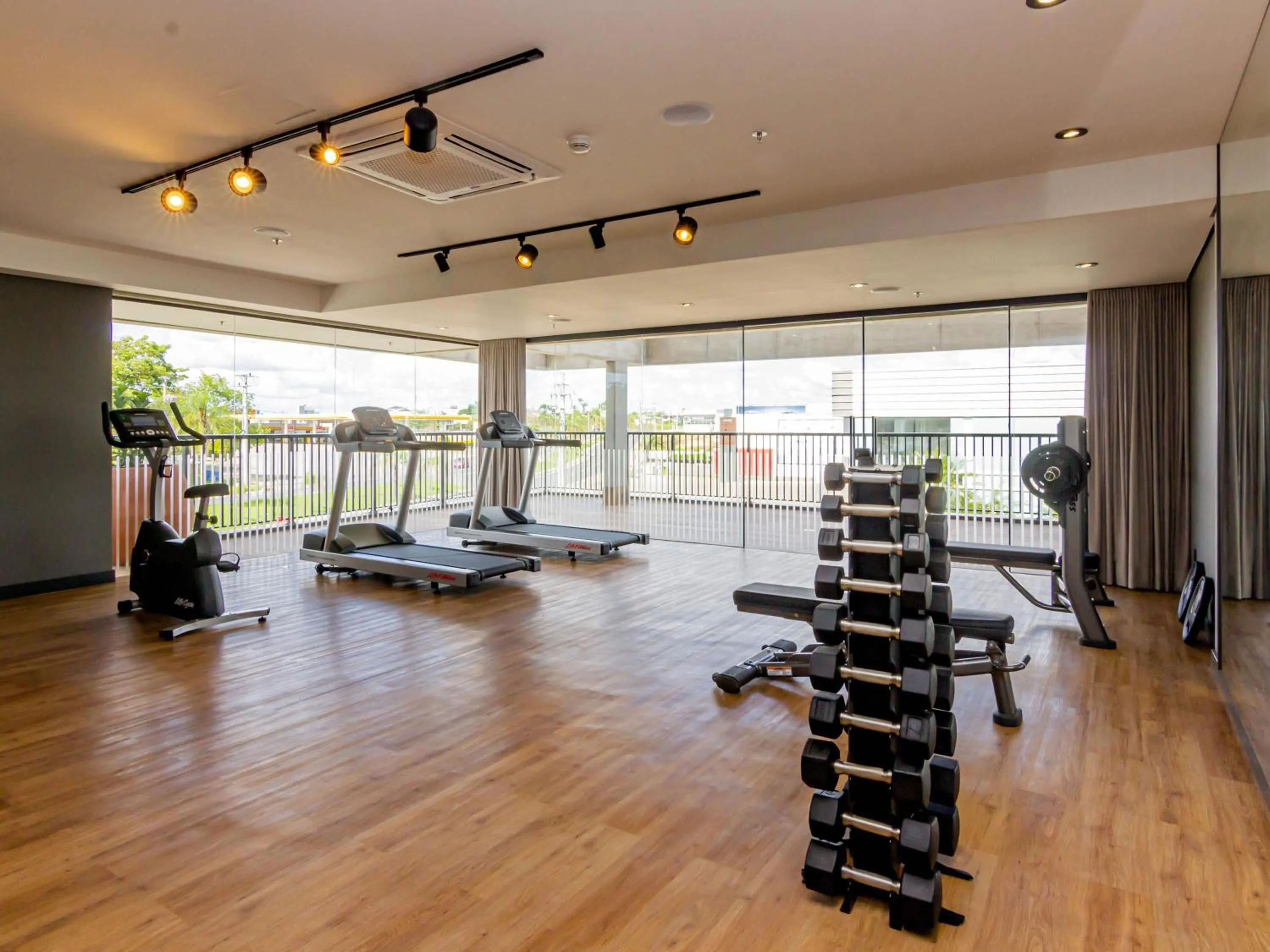 Fitness centre/facilities in Novotel Criciuma