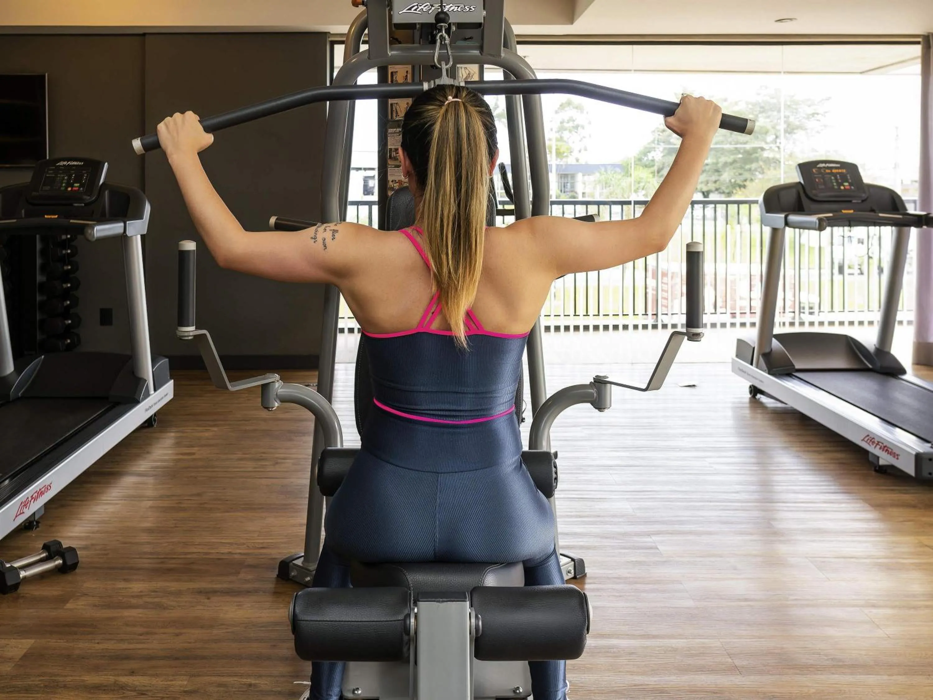 Fitness centre/facilities in Novotel Criciuma