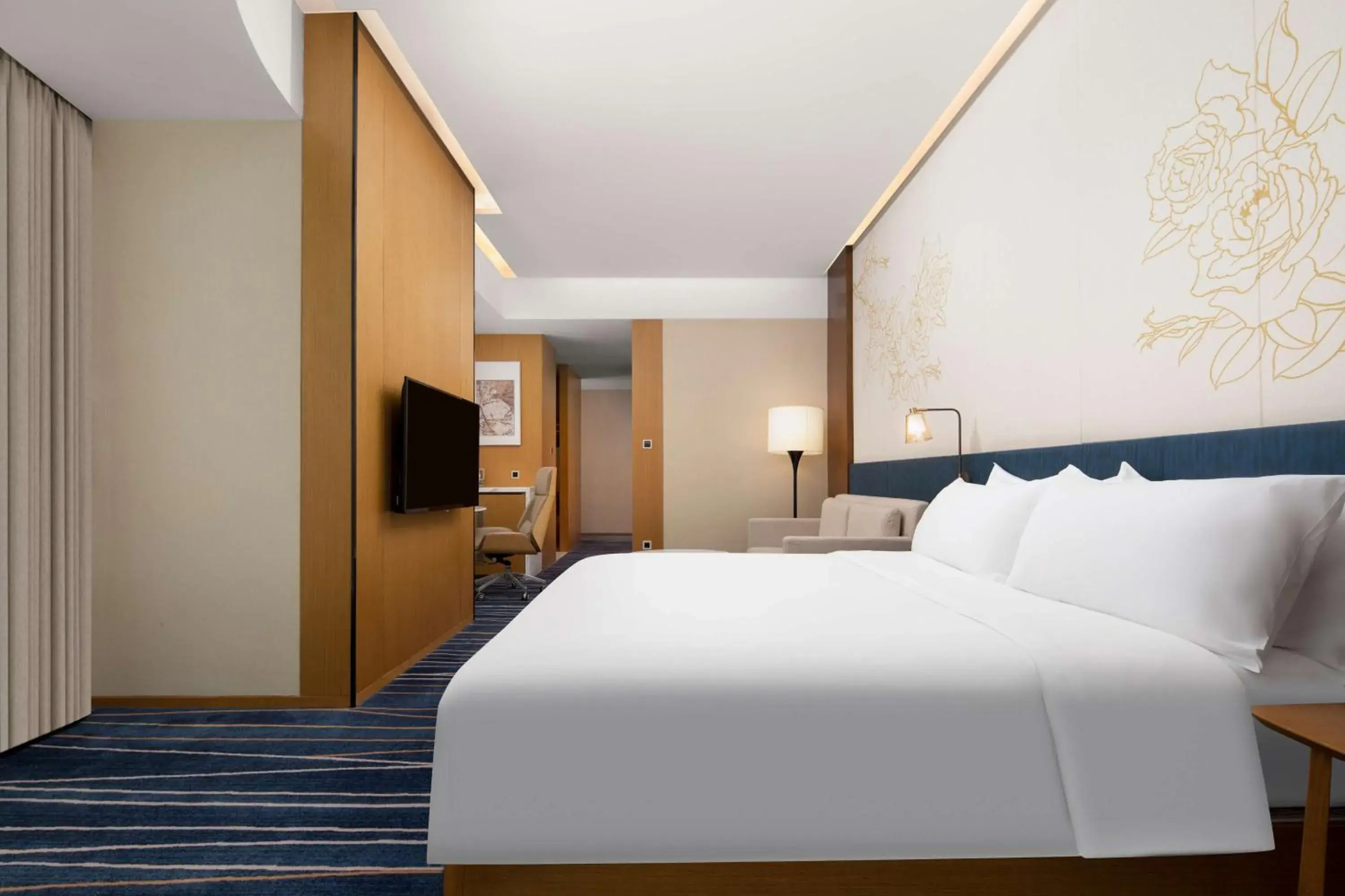 Premium King Room in Hilton Garden Inn Zibo Zhangdian Premium King Room in Hilton Garden Inn Zibo Zhangdian
