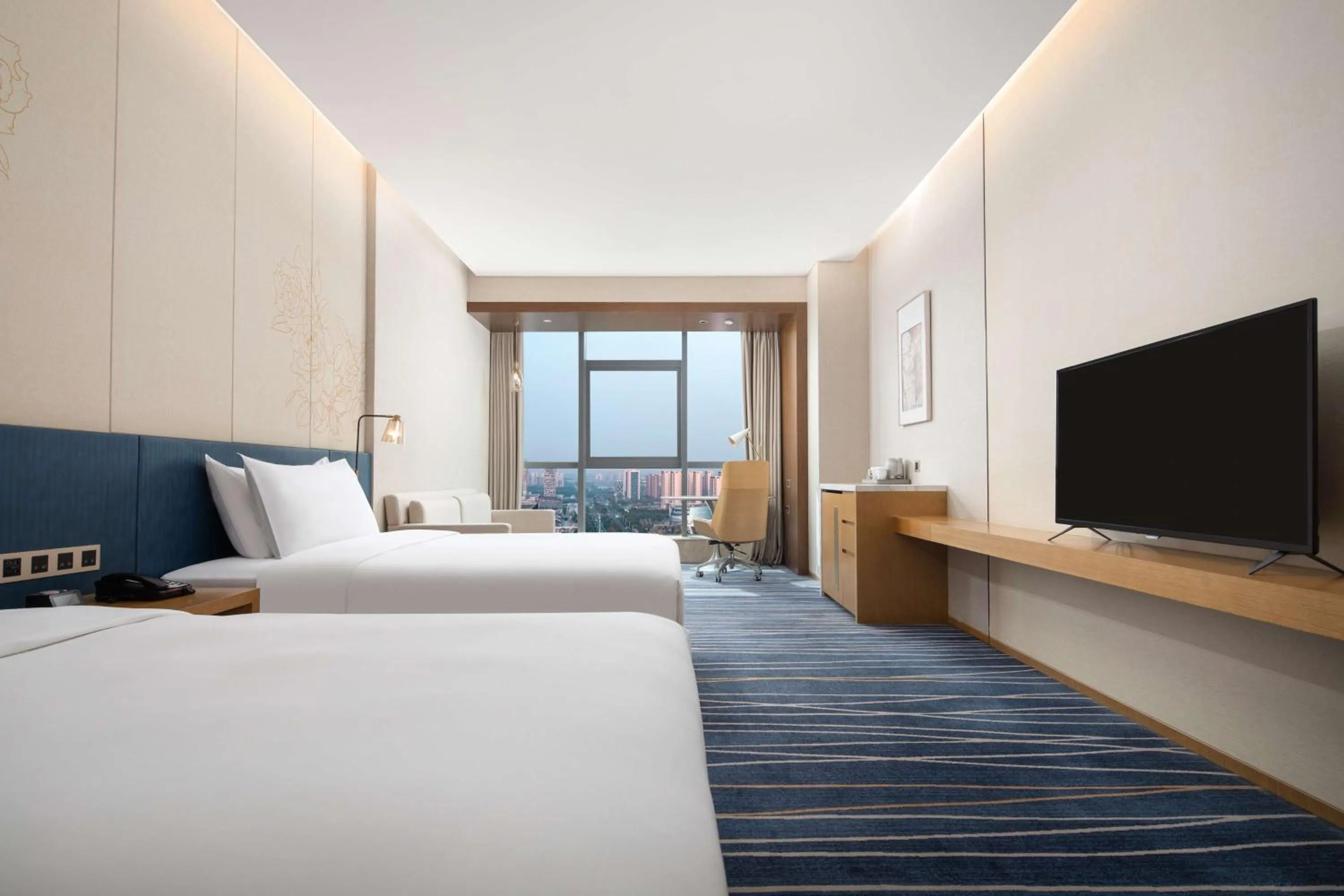 Bed in Hilton Garden Inn Zibo Zhangdian