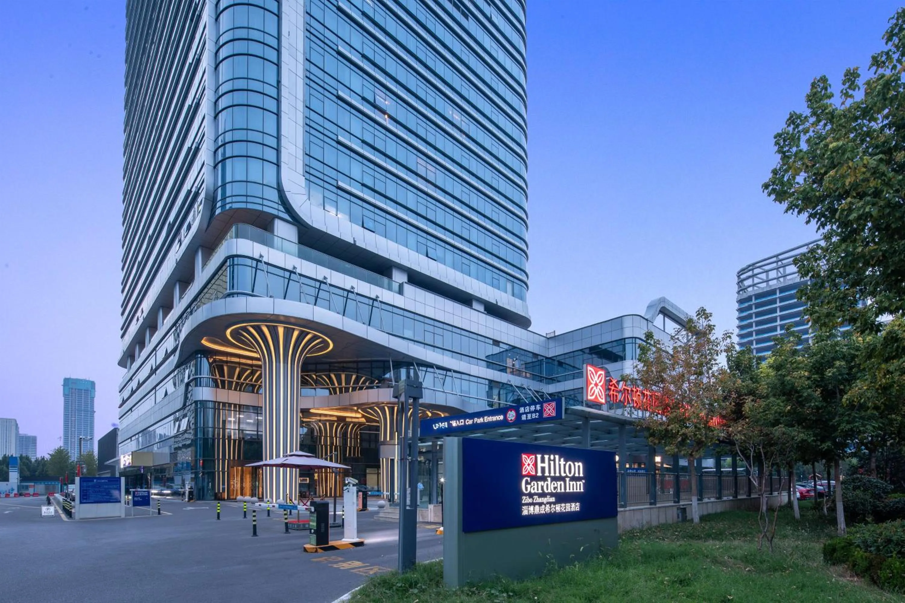 Property building in Hilton Garden Inn Zibo Zhangdian
