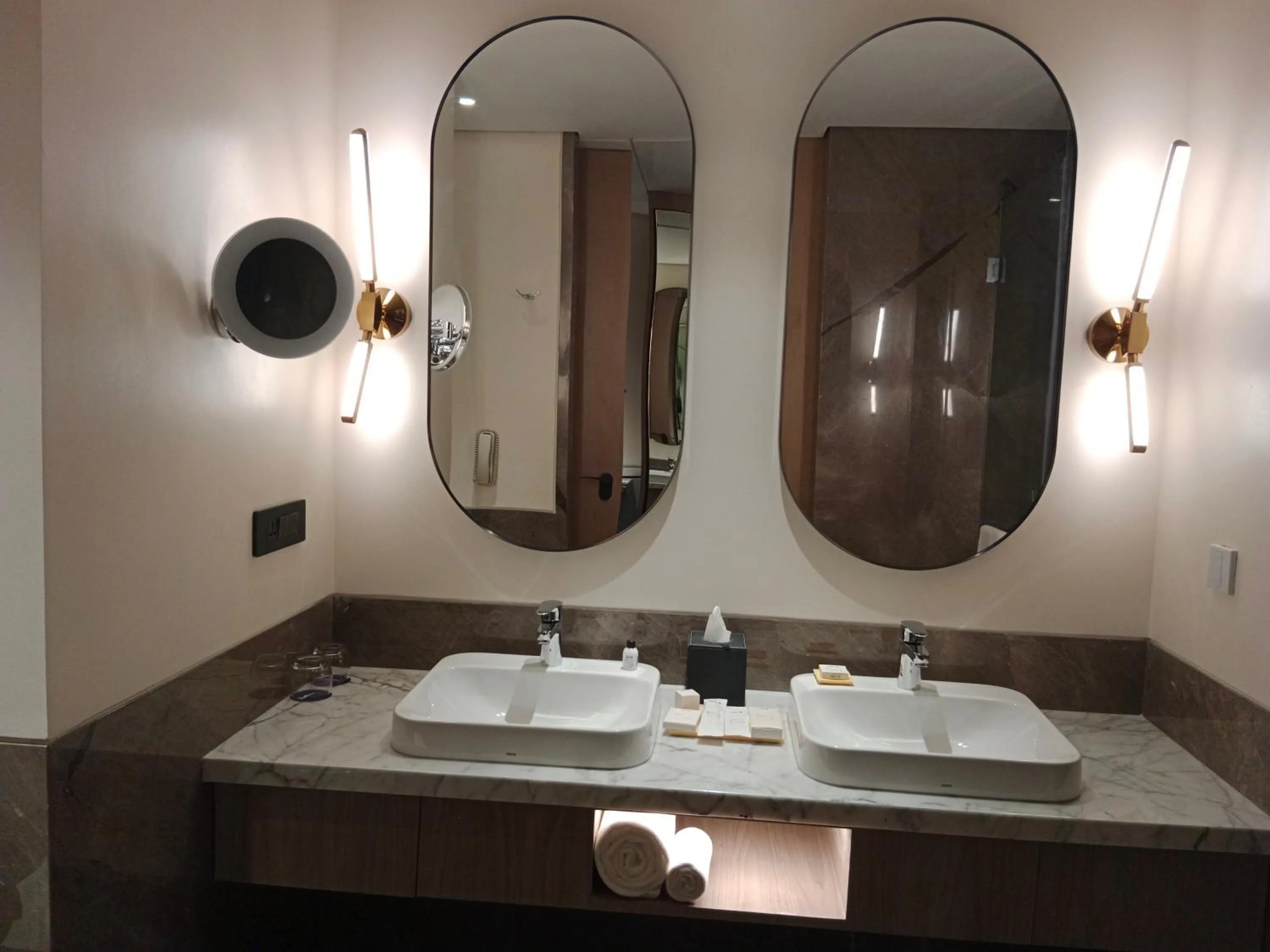 Toilet in Radisson Blu Mumbai International Airport