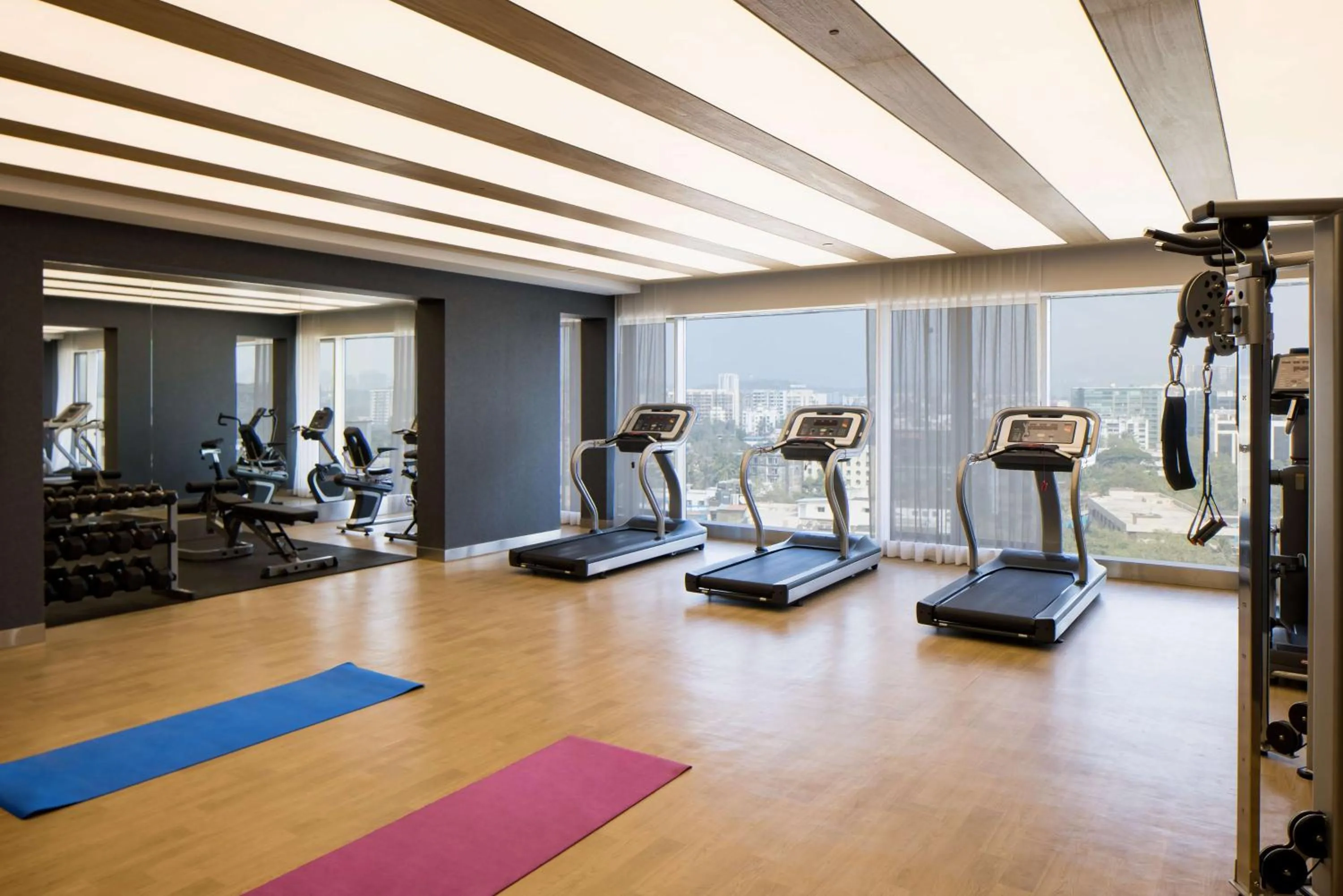 Fitness centre/facilities in Radisson Blu Mumbai International Airport