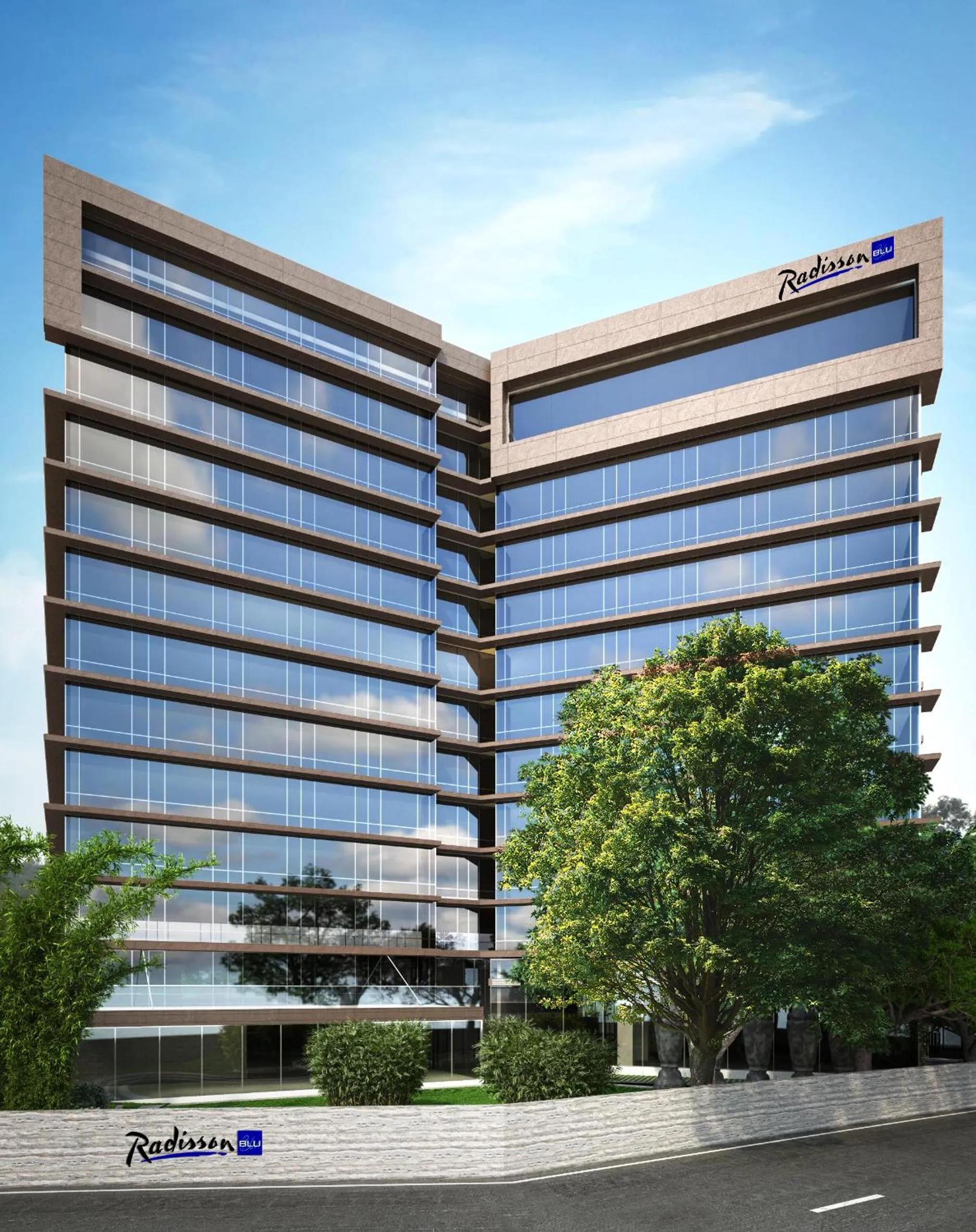 Property building in Radisson Blu Mumbai International Airport