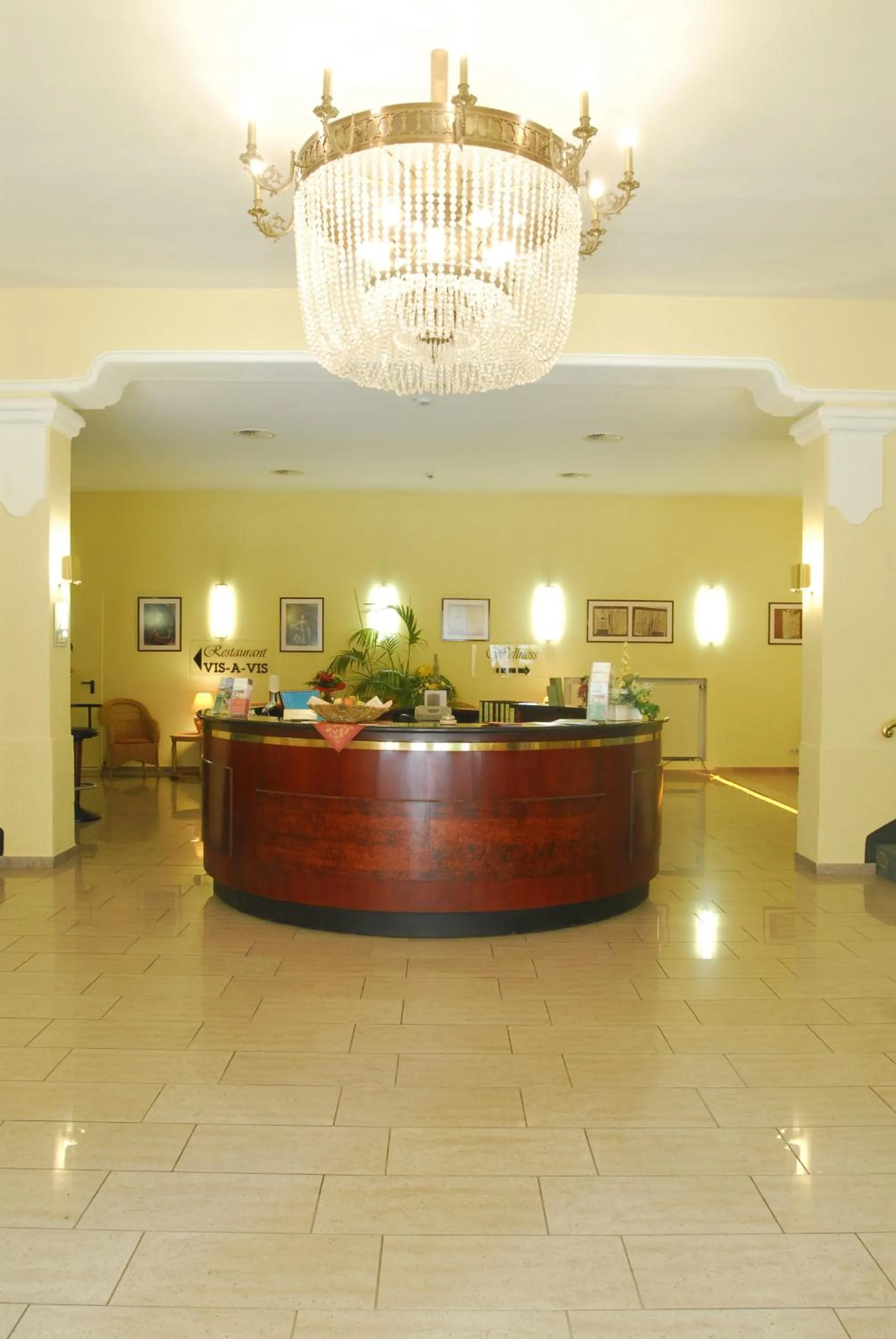 Lobby or reception in Kurhotel Fürstenhof by David