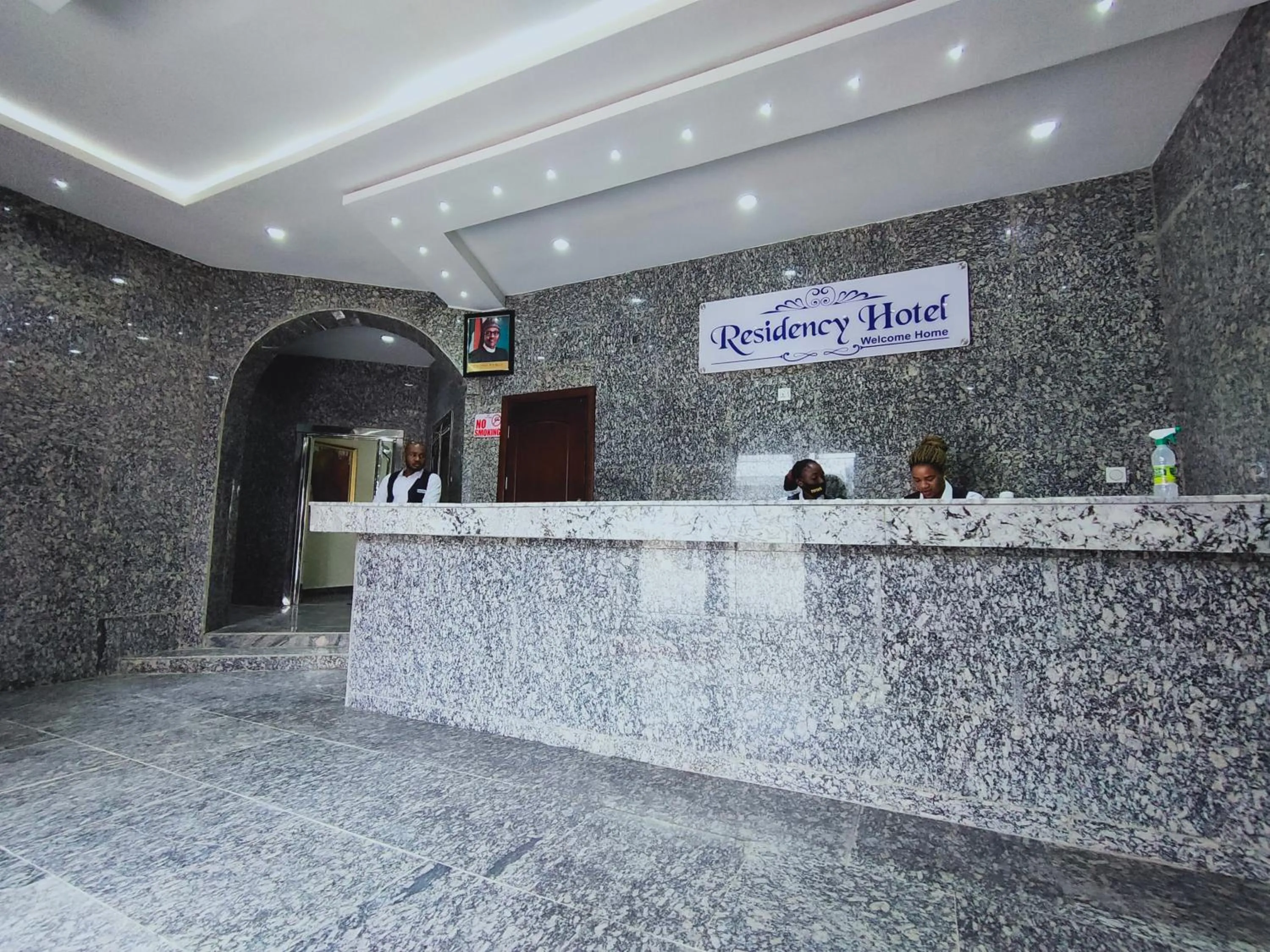 Lobby or reception in Residency Hotel Lagos Airport