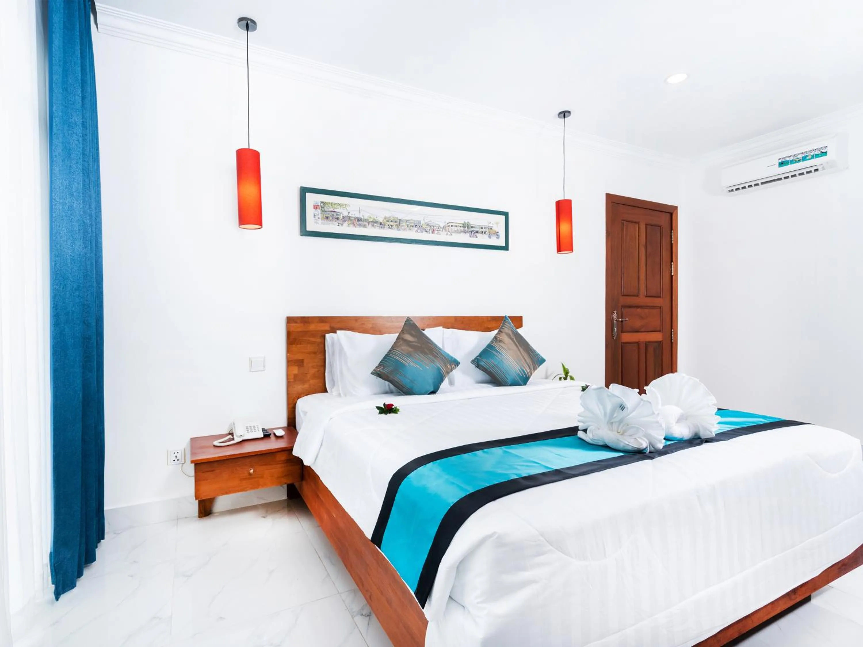 Bed in Le Kree Downtown Hotel