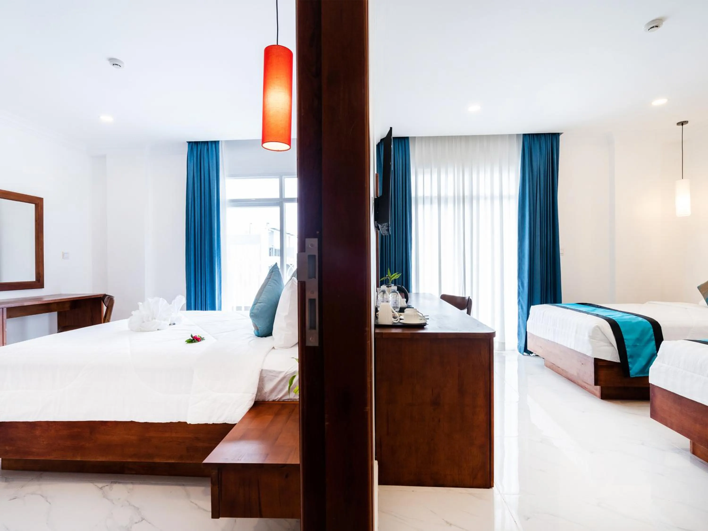 Bed in Le Kree Downtown Hotel