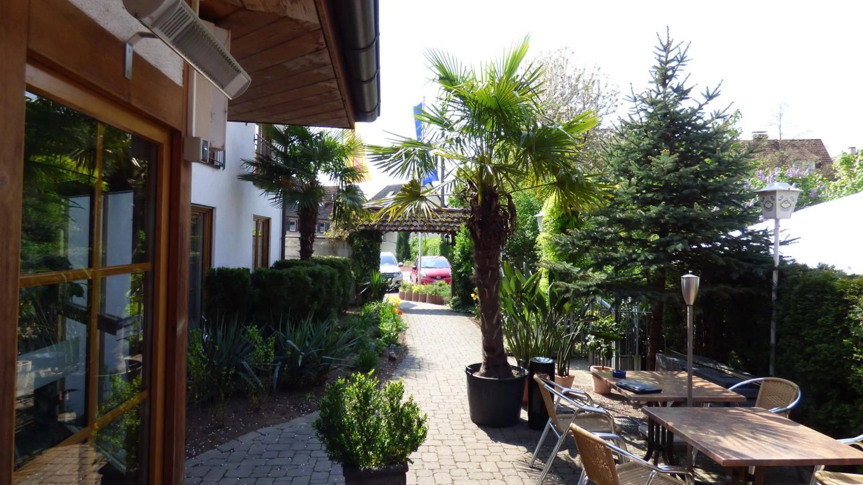 Patio in Hotel Blume