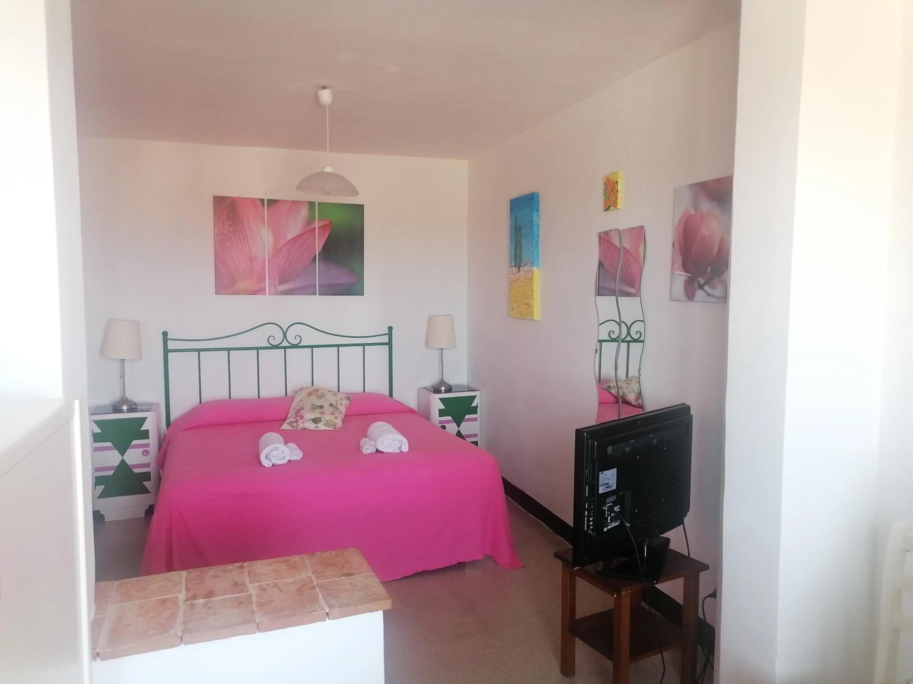 Decorative detail, Bed in Casa di Osio