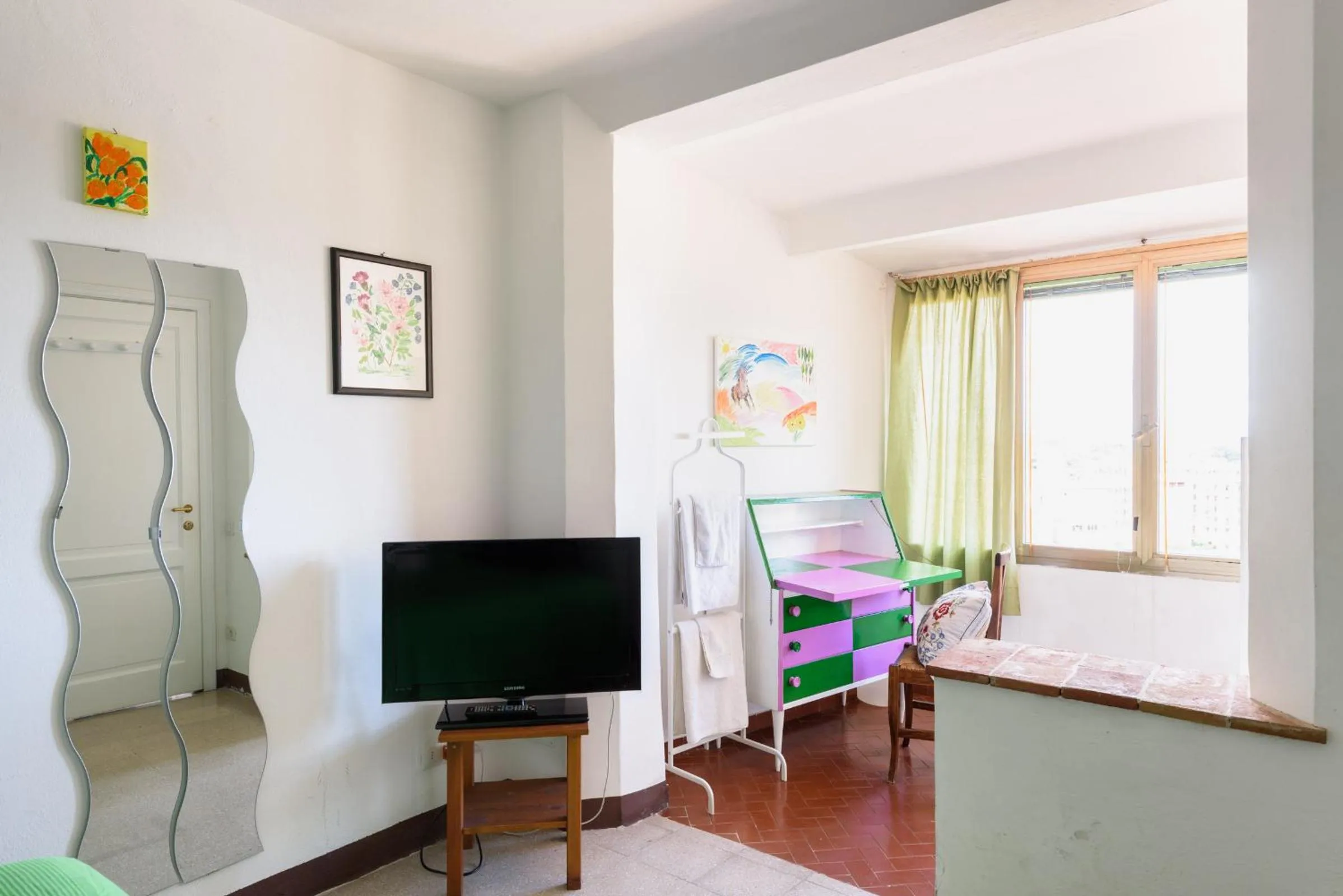 Decorative detail, Bed in Casa di Osio