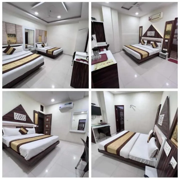 Bed in Hotel Sehmi's Best Rest Inn