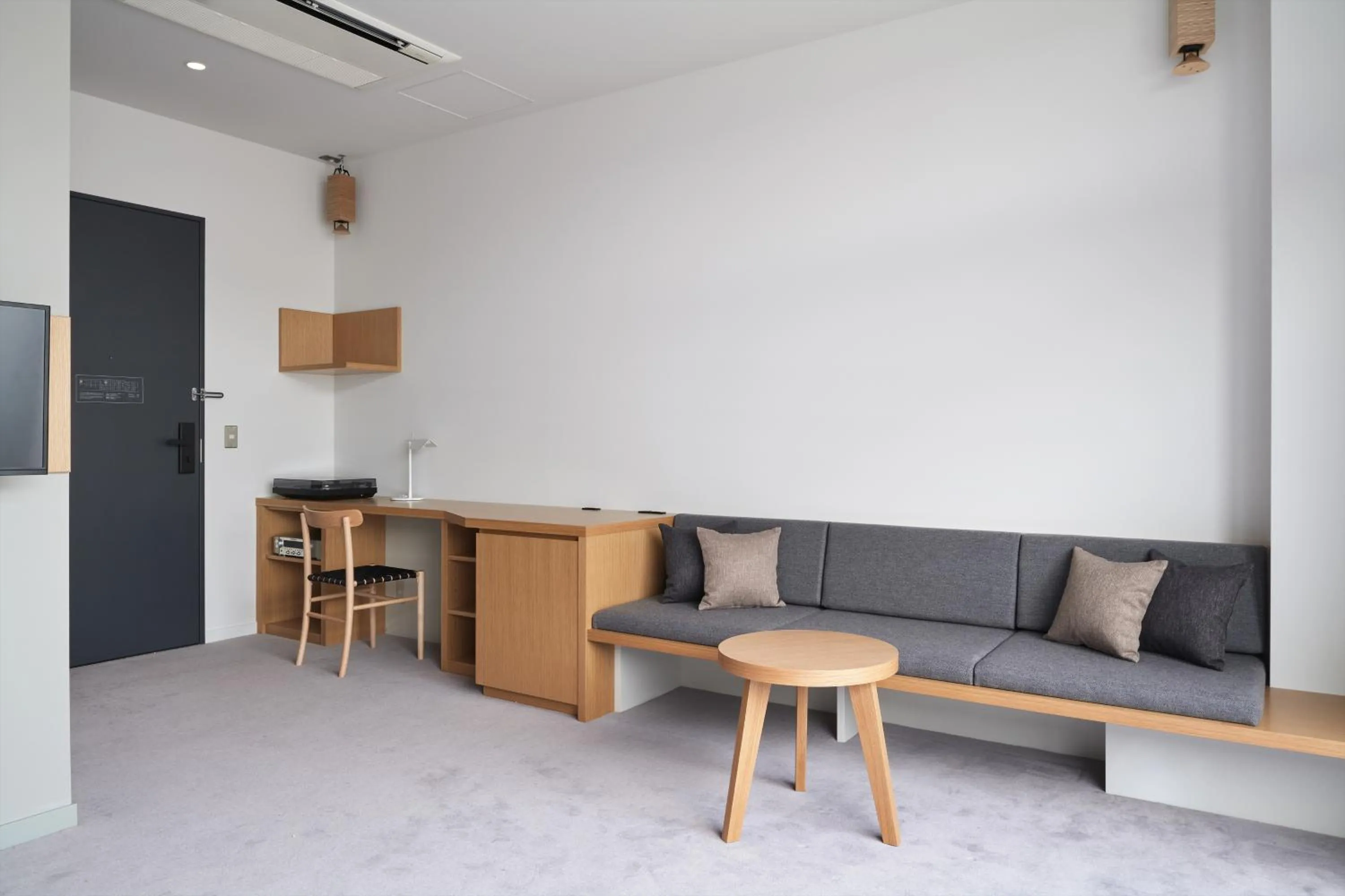 Seating area in MUSTARD HOTEL SHIMOKITAZAWA