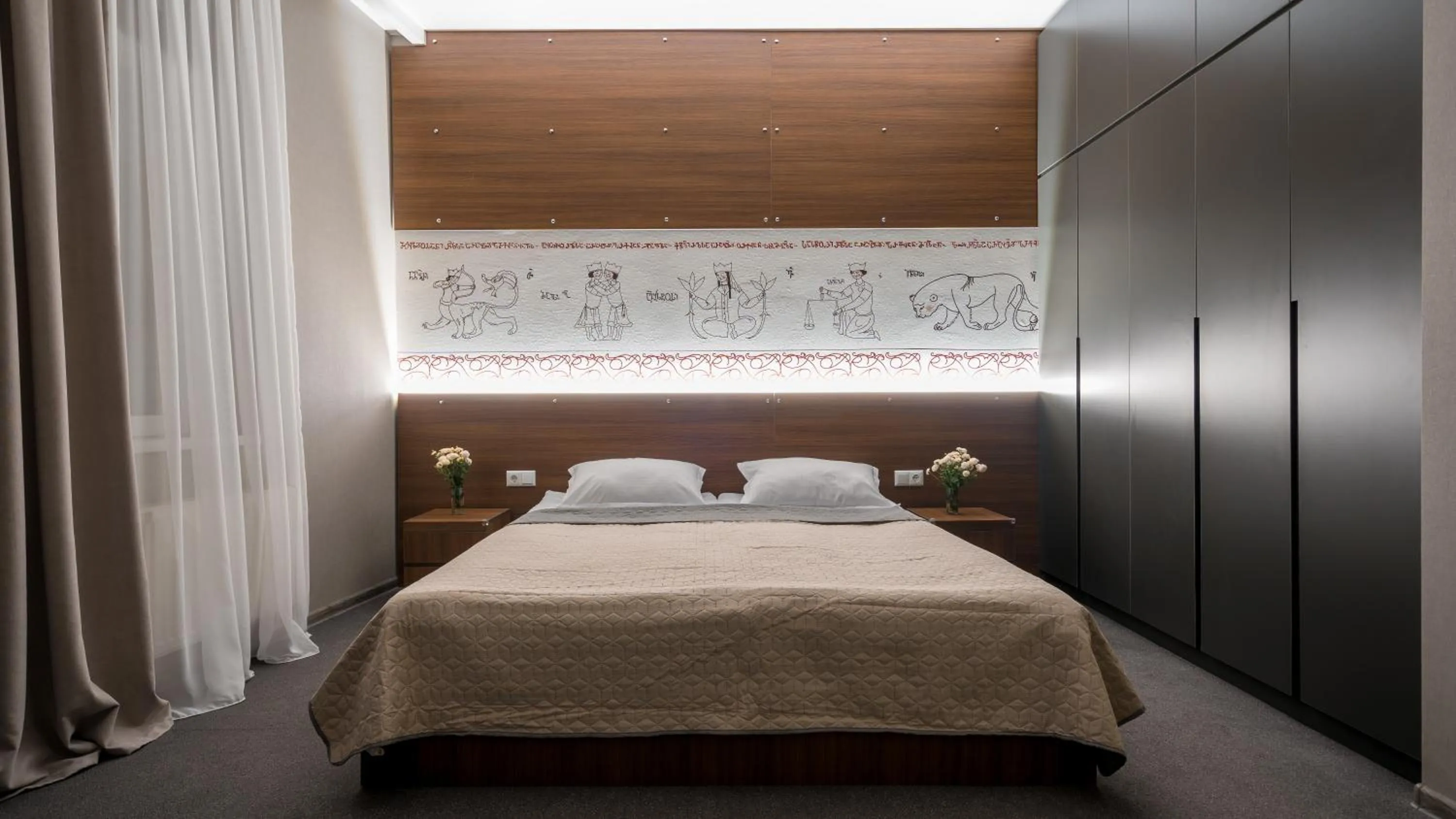 Bed in Hotel History • სასტუმრო ისტორია