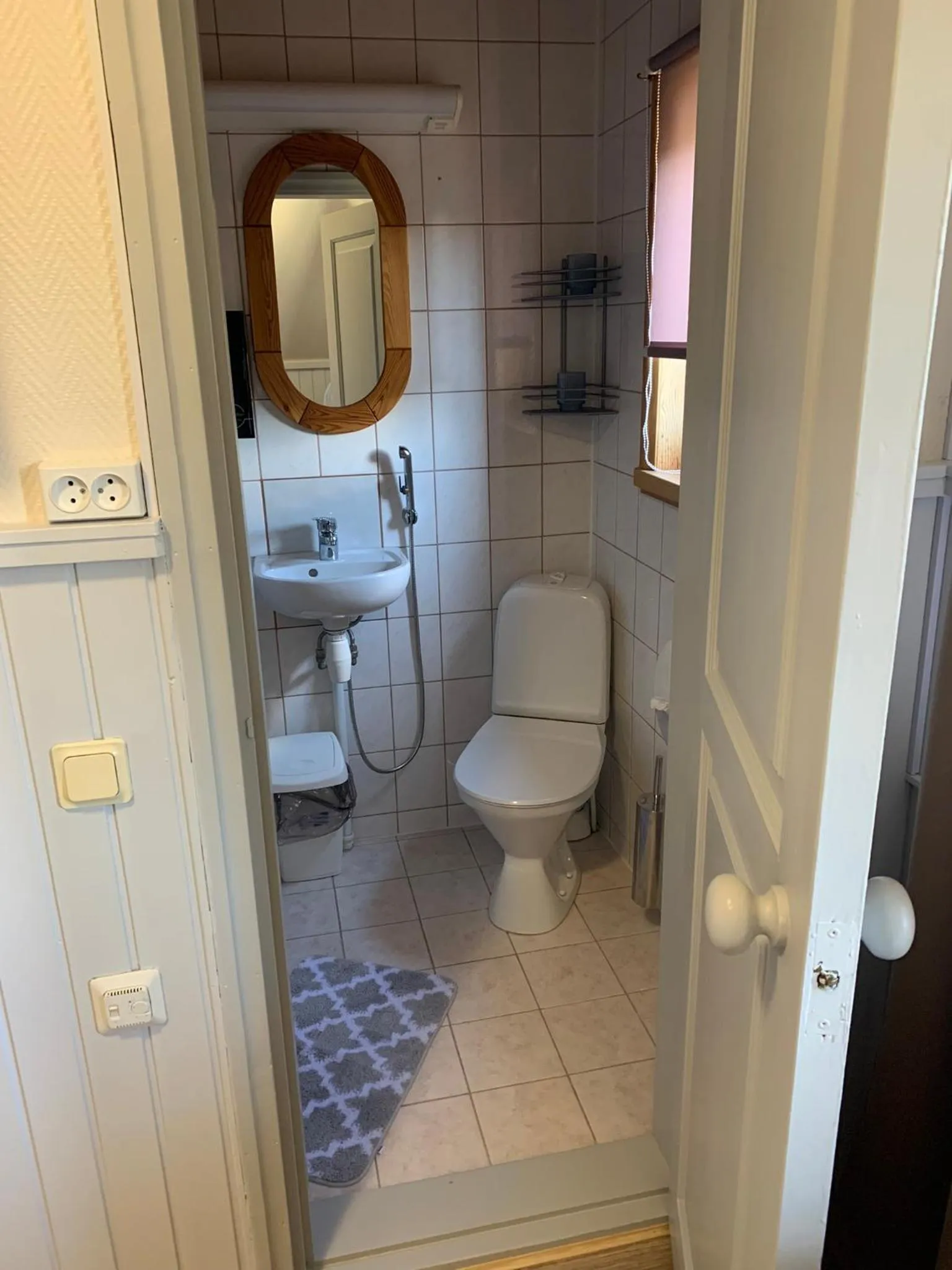 Shower in Keldrimäe külalistemaja