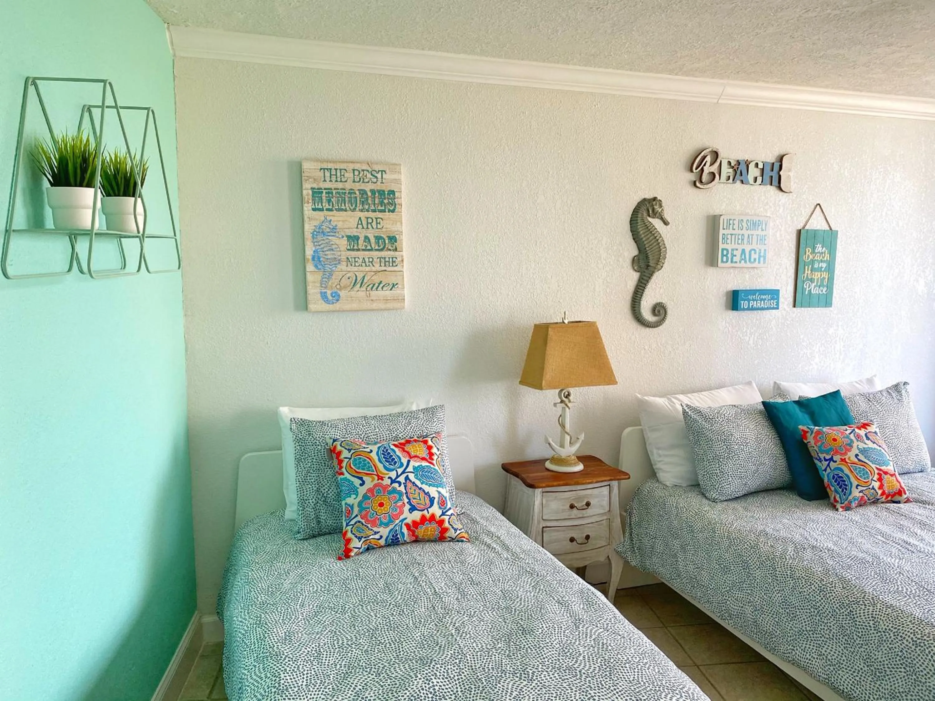 Bed in Pirates Cove Resort Studios!