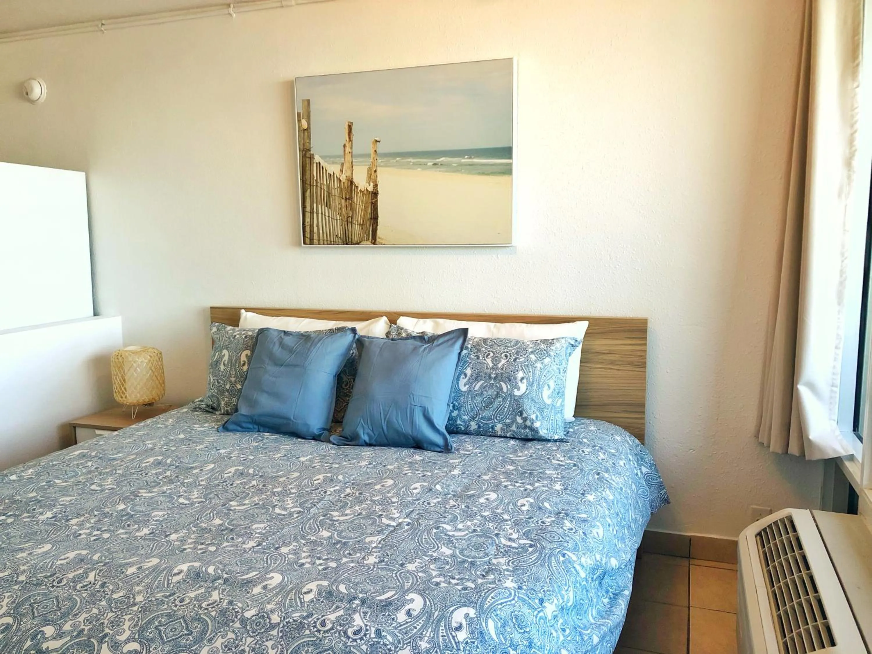 Bed in Pirates Cove Resort Studios!