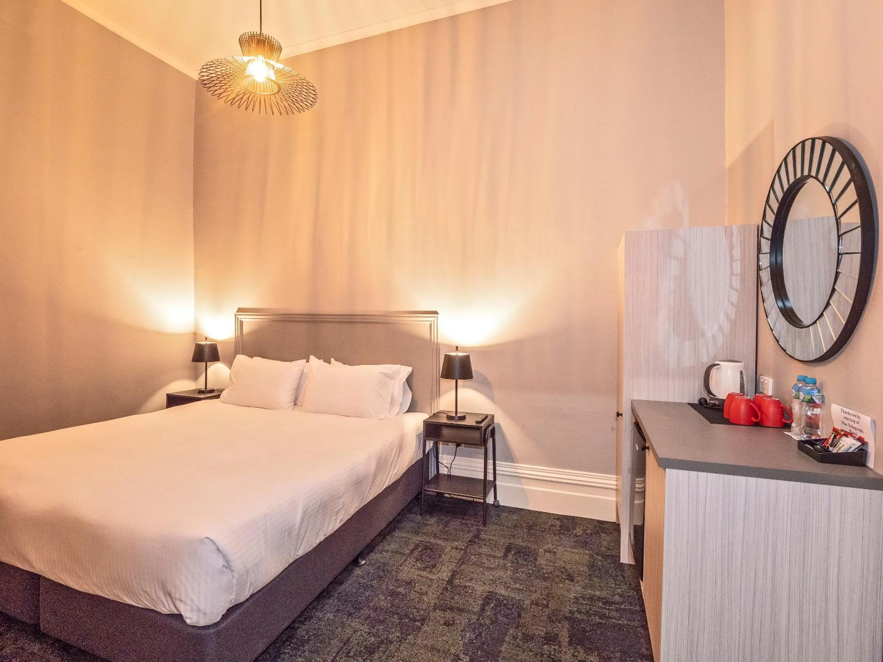 Bed in Telegraph Hotel Numurkah