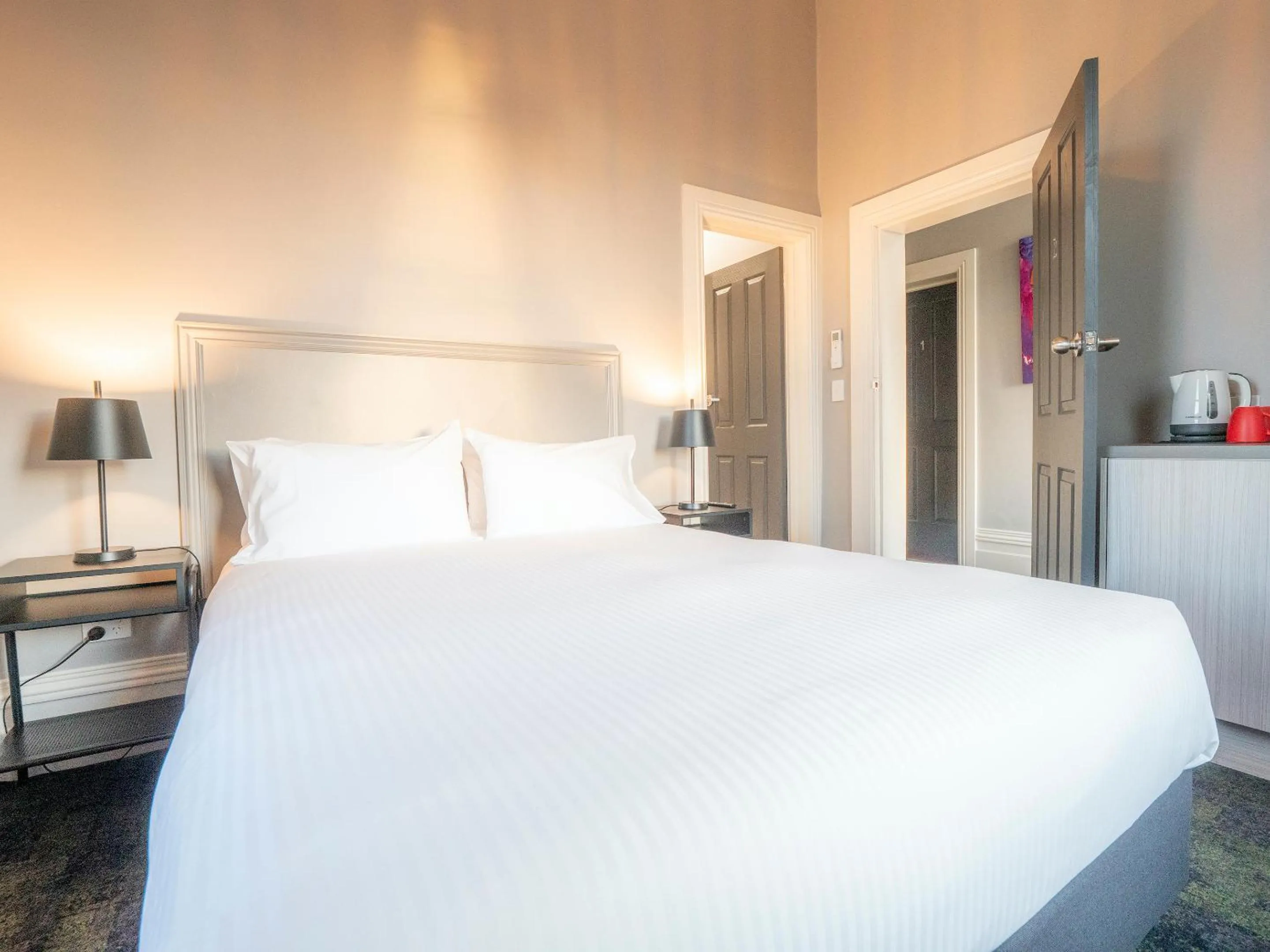 Bed in Telegraph Hotel Numurkah