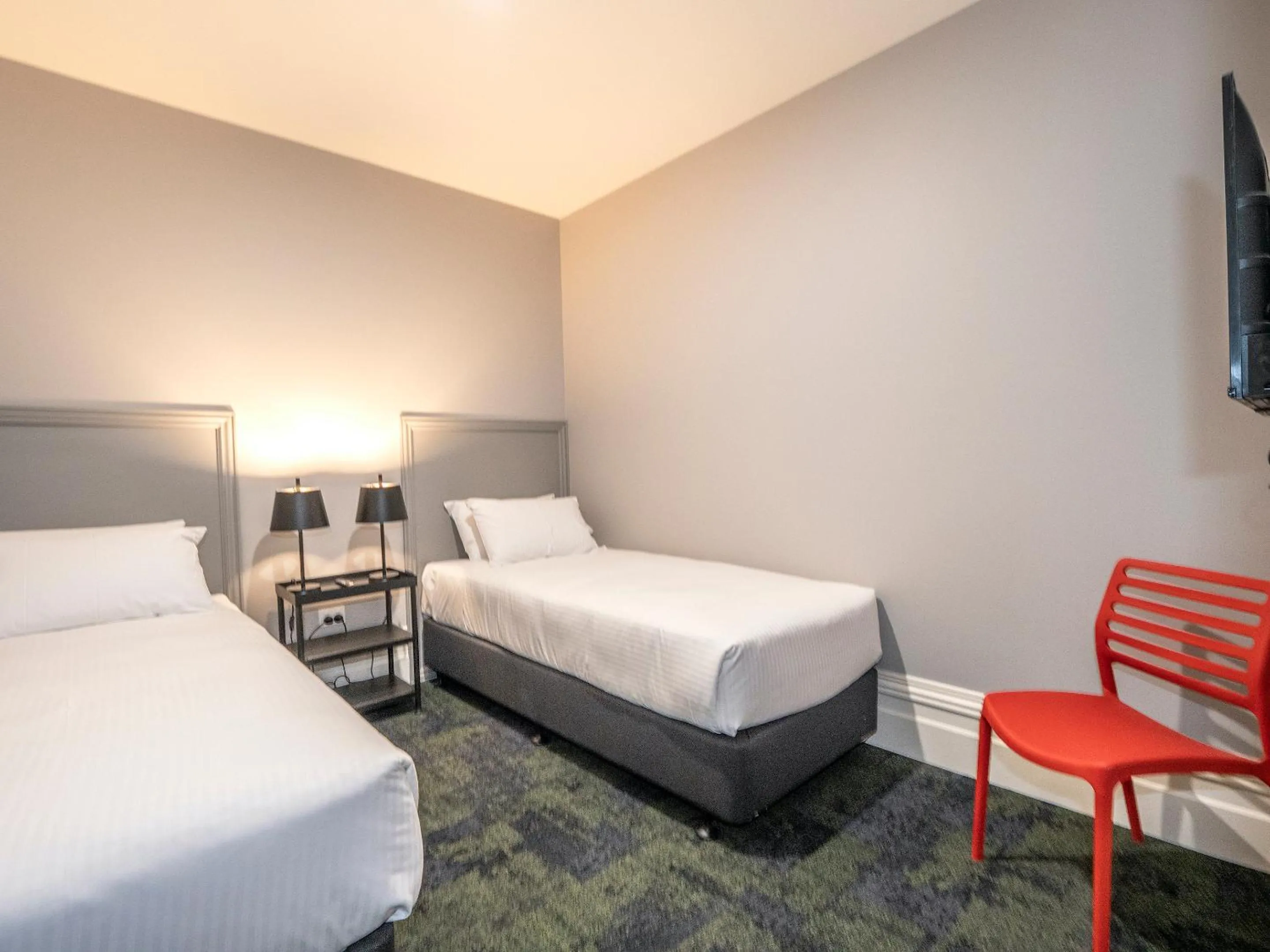 Bed in Telegraph Hotel Numurkah