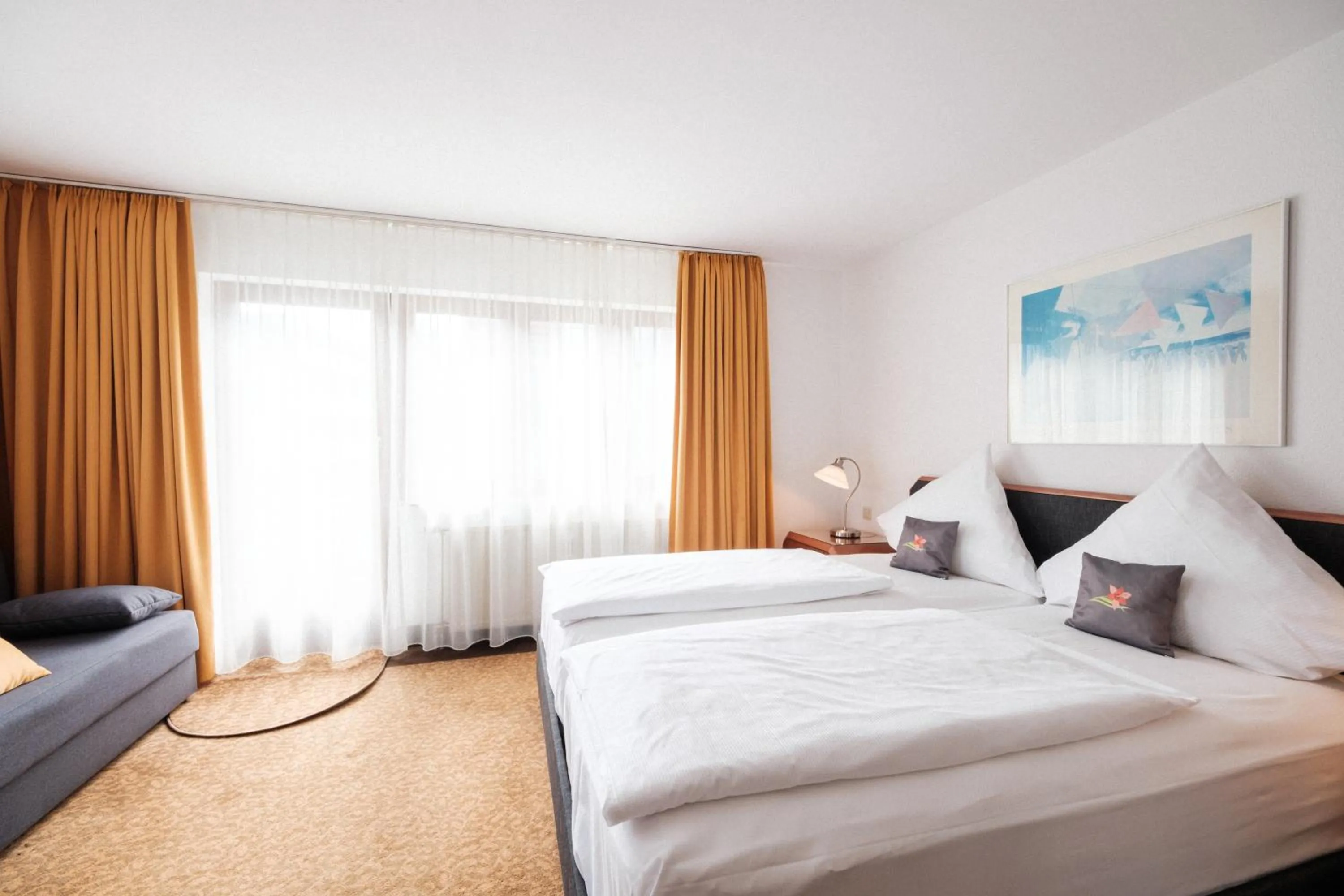 Bed in Hotel Flora Möhringen