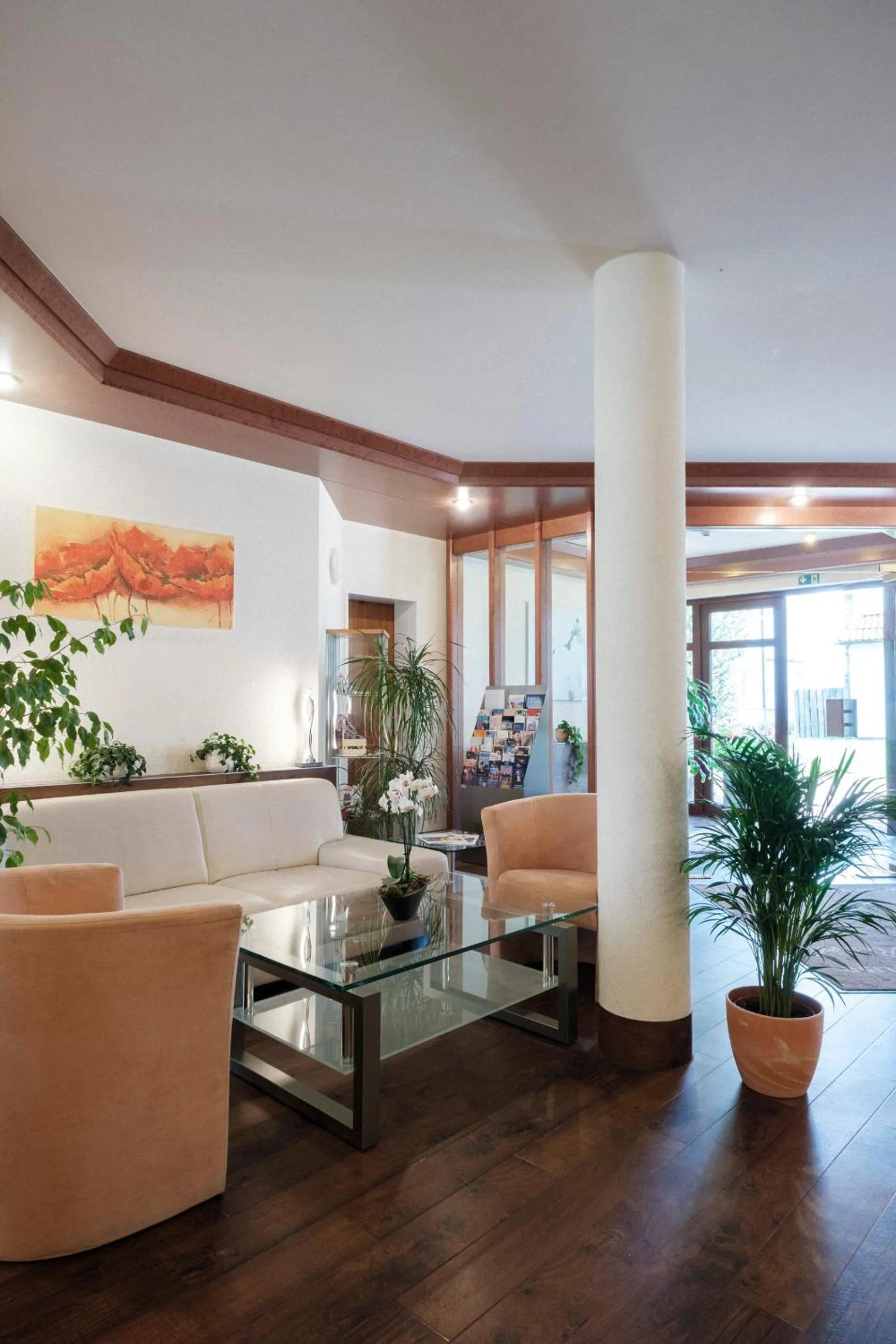 Lobby or reception in Hotel Flora Möhringen