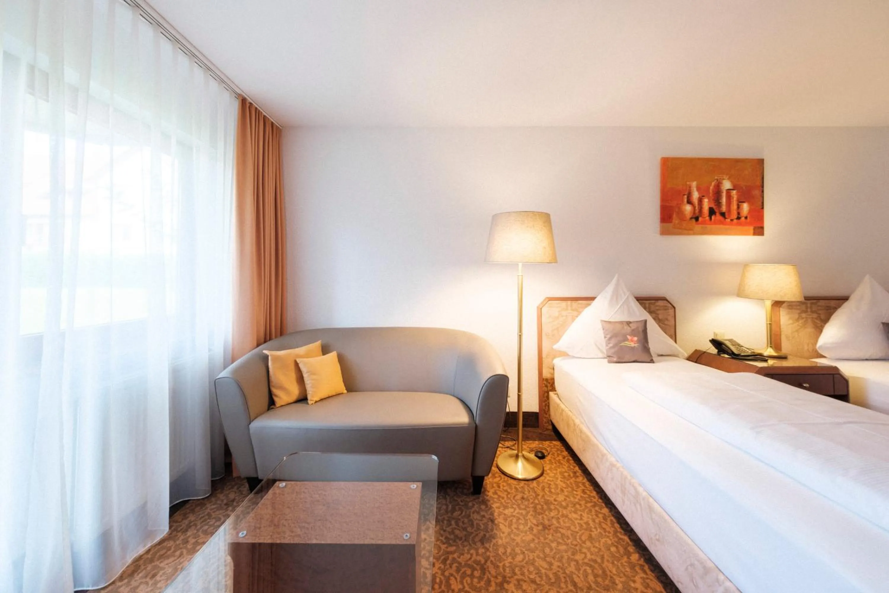 Bed in Hotel Flora Möhringen