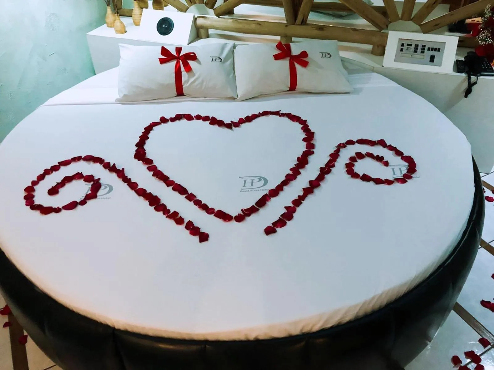 Bed in David Plaza Hotel