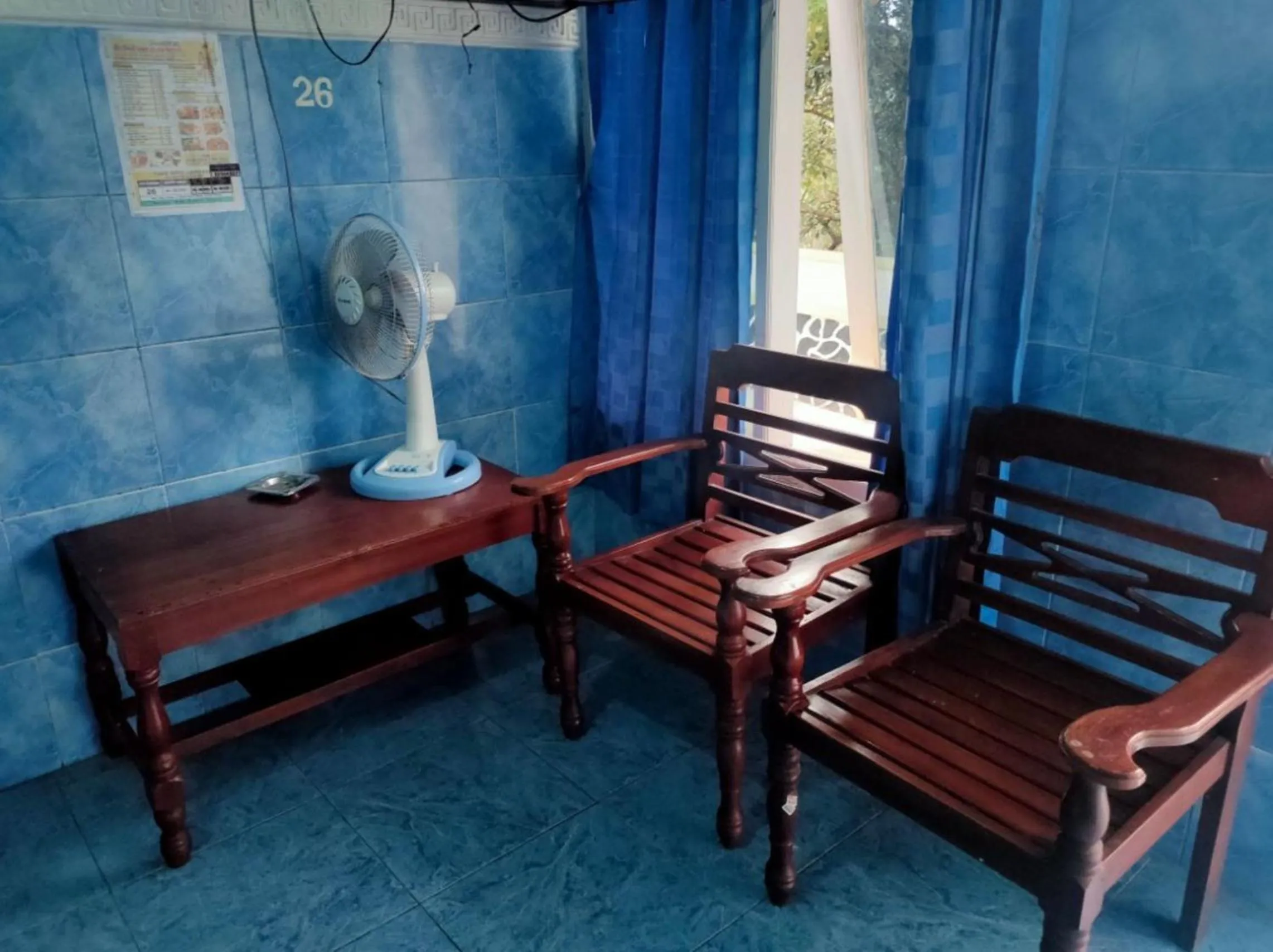 Living room in Hotel Abimanyu Bandungan