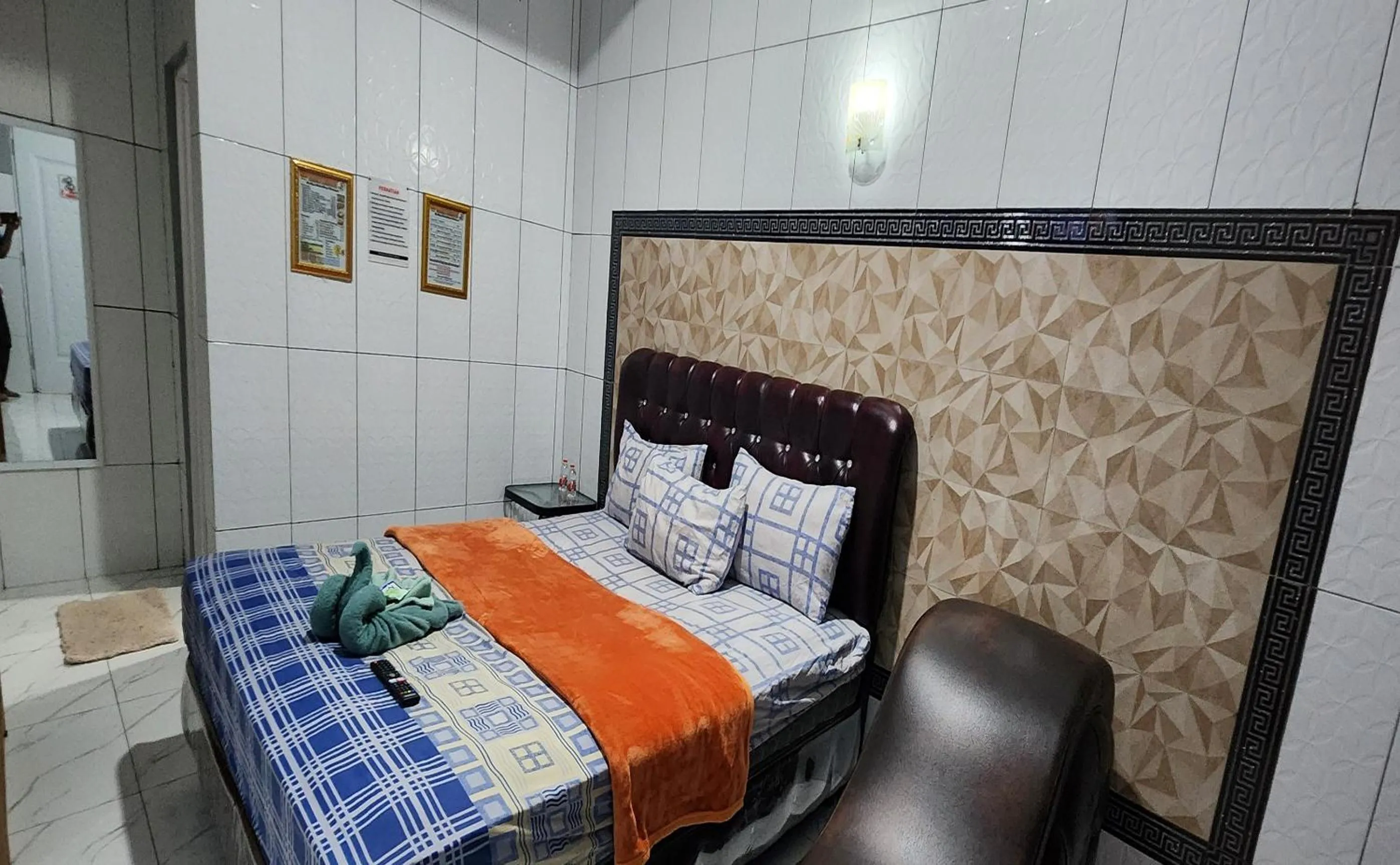 Bed in Hotel Nakula Sadewa 2 Bandungan