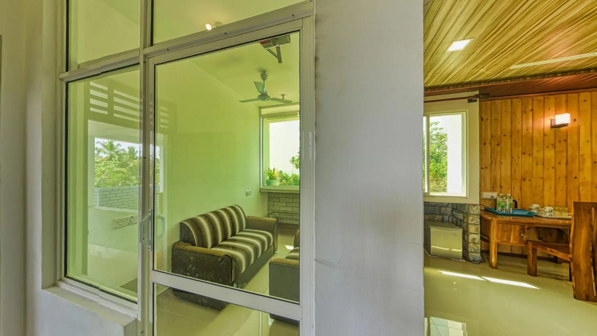 Seating area in Sky Garden Mini Hotel