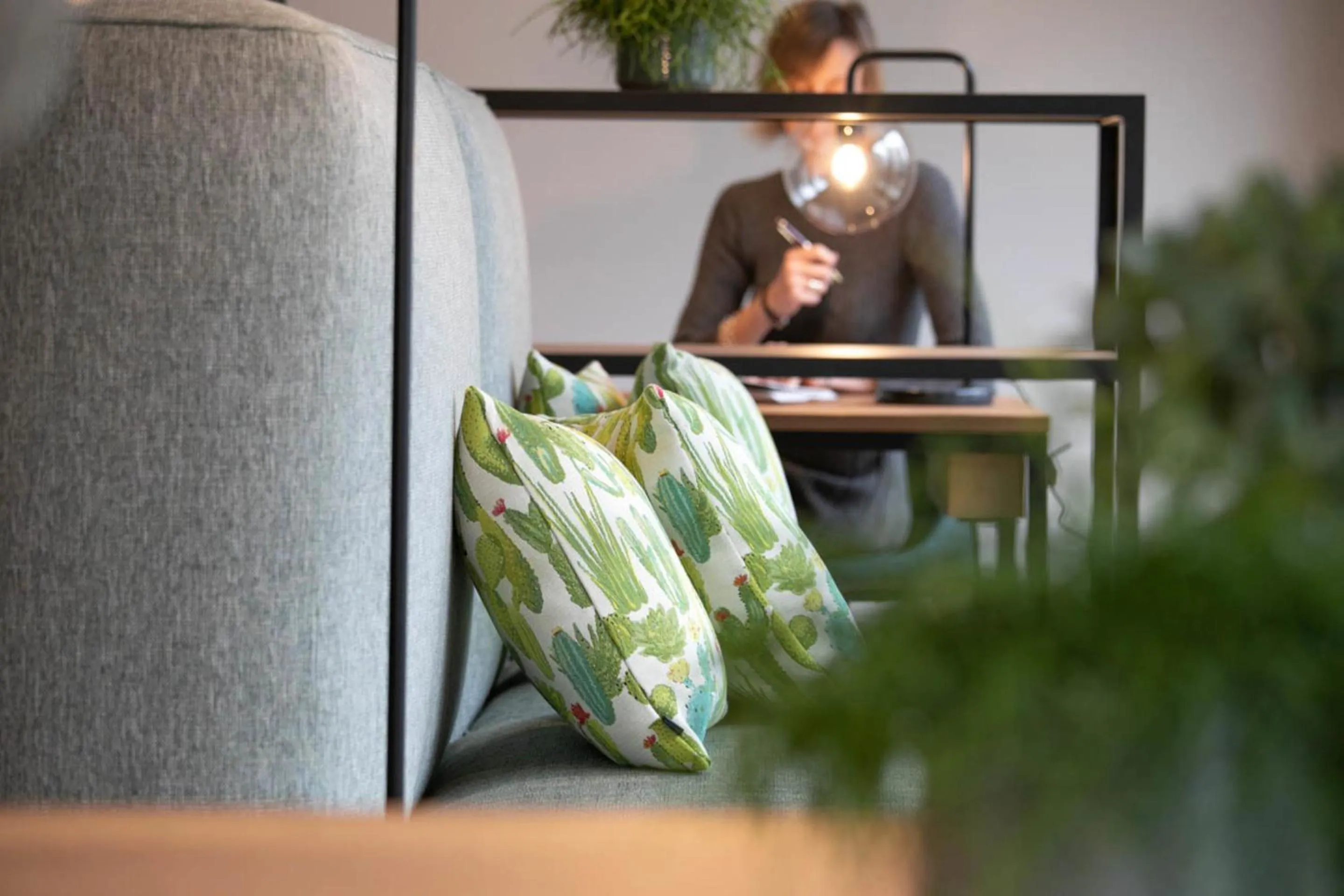 Communal lounge/ TV room in Brera Serviced Apartments Frankfurt West