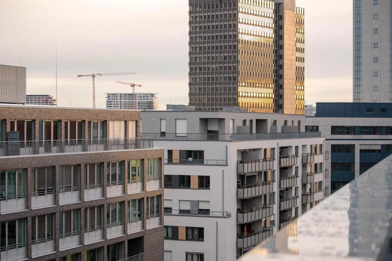 City view in Brera Serviced Apartments Frankfurt West