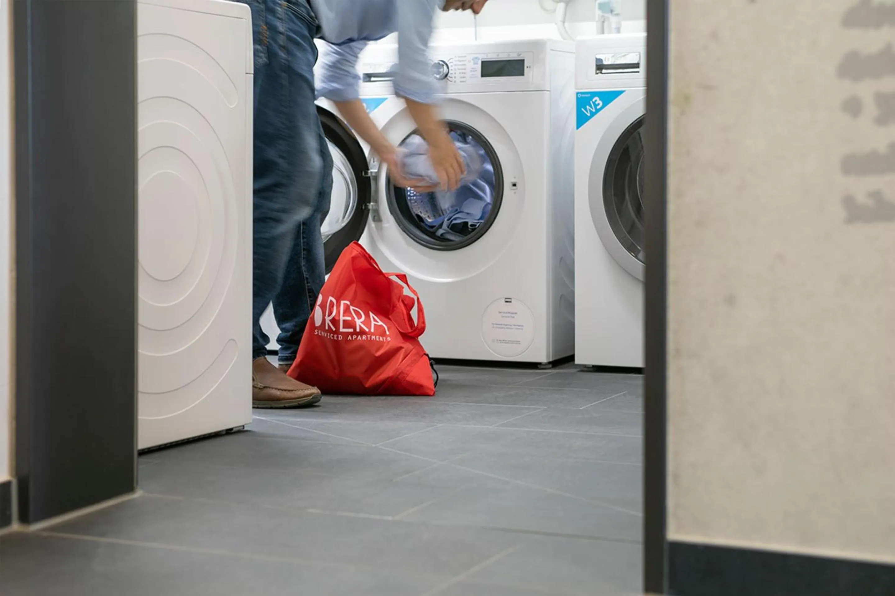 Text overlay in Brera Serviced Apartments Frankfurt West