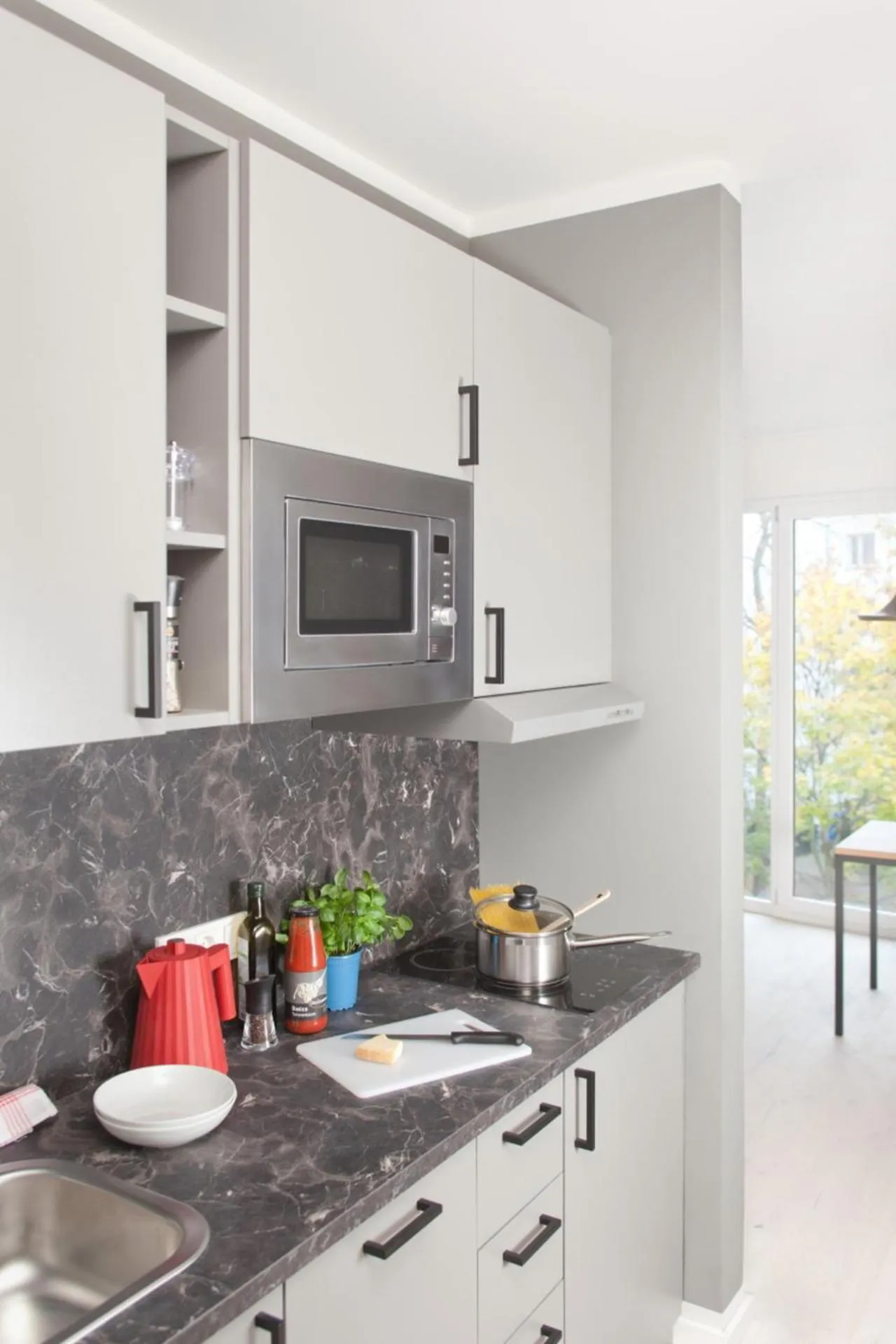 Coffee/tea facilities in Brera Serviced Apartments Frankfurt West