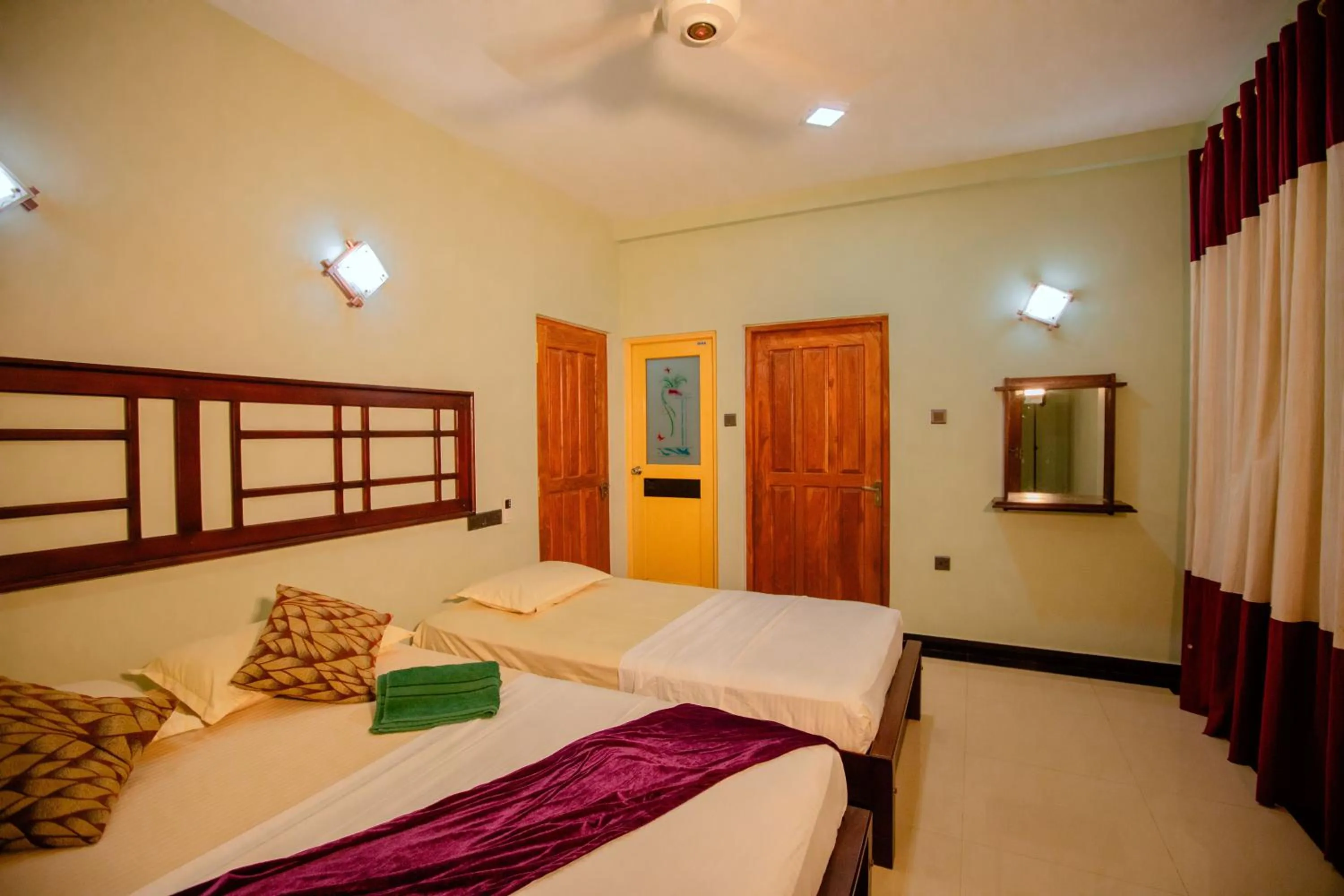 Bedroom, Bed in Yala River Face Inn