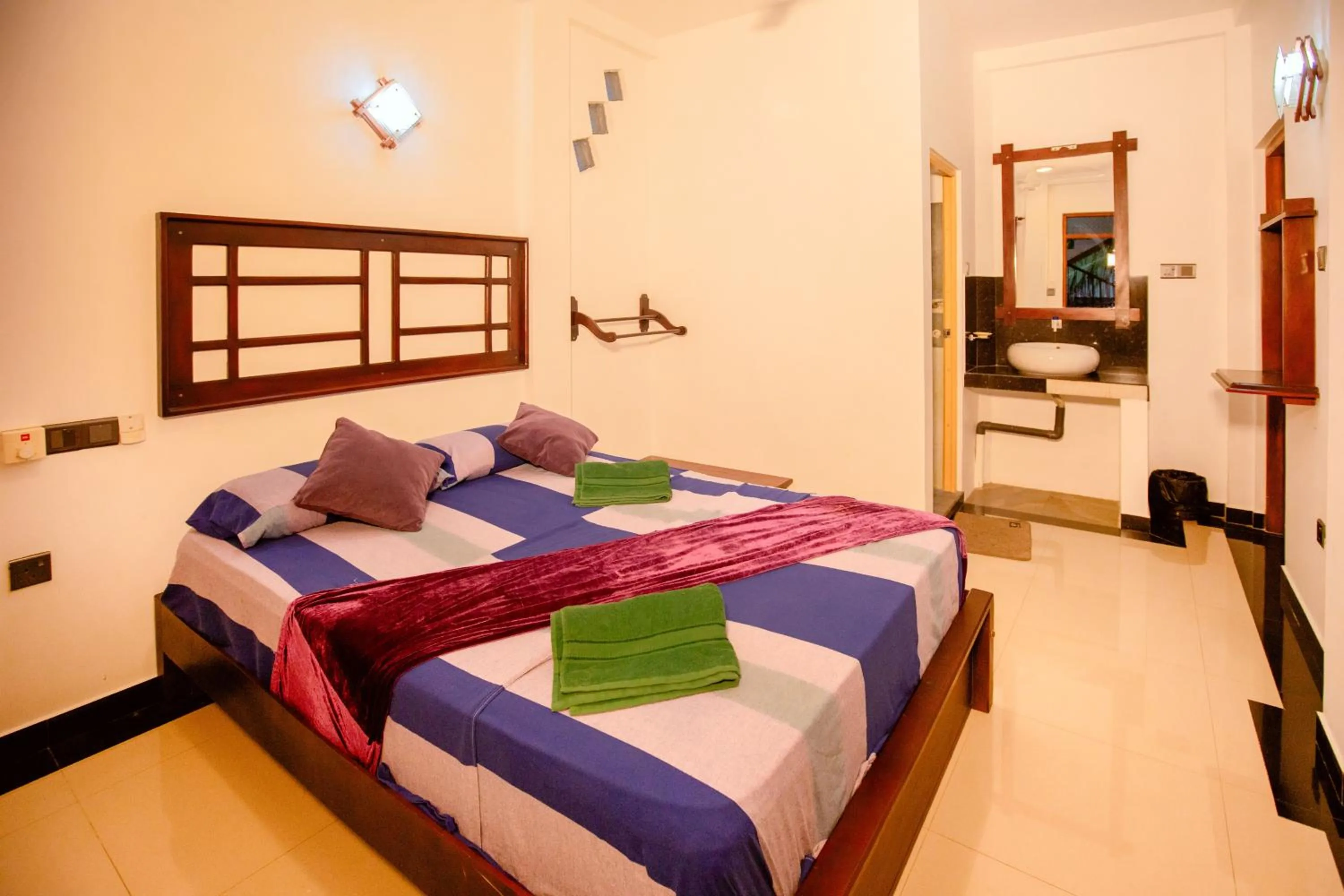 Bedroom, Bed in Yala River Face Inn