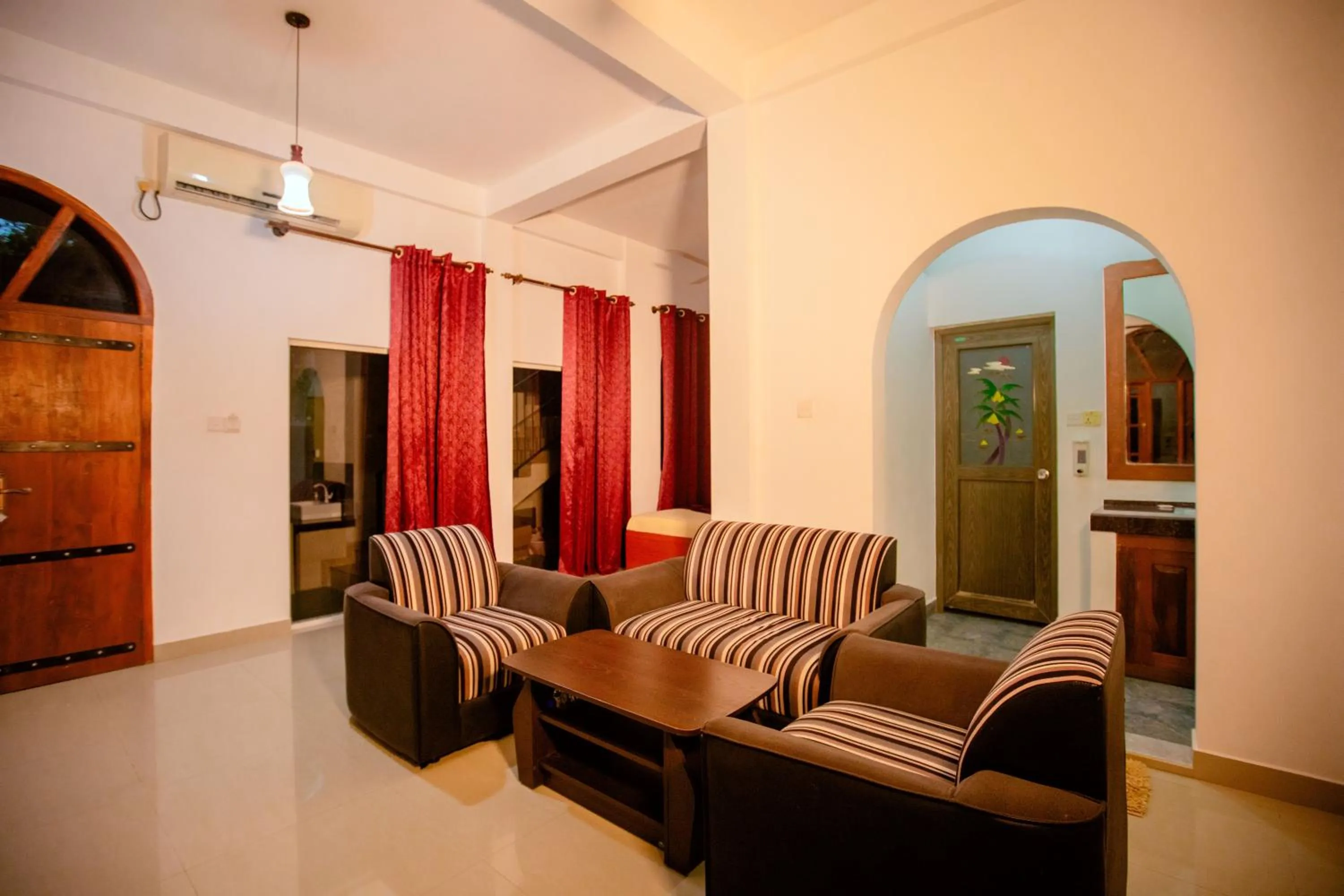 Living room in Yala River Face Inn