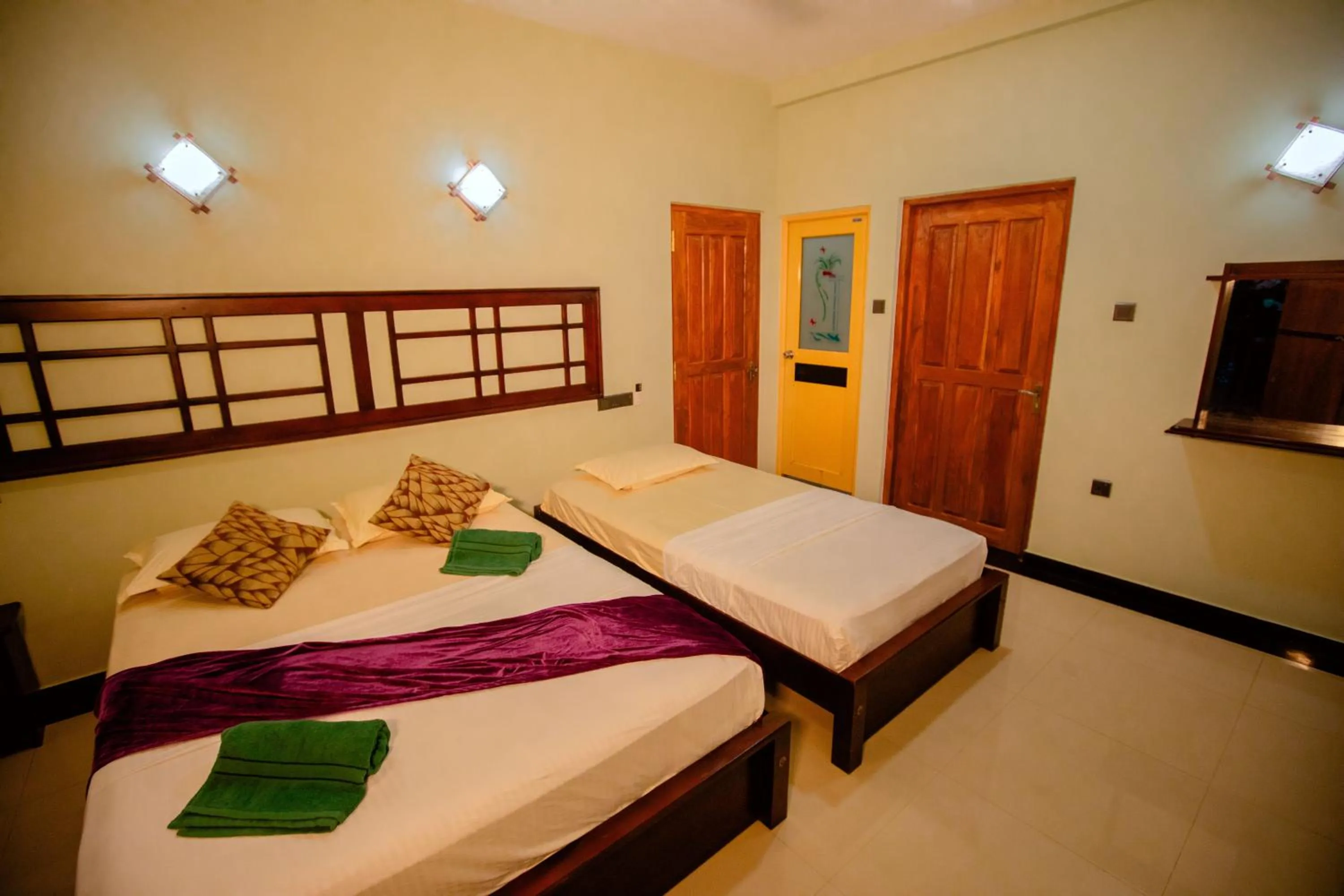 Bedroom, Bed in Yala River Face Inn