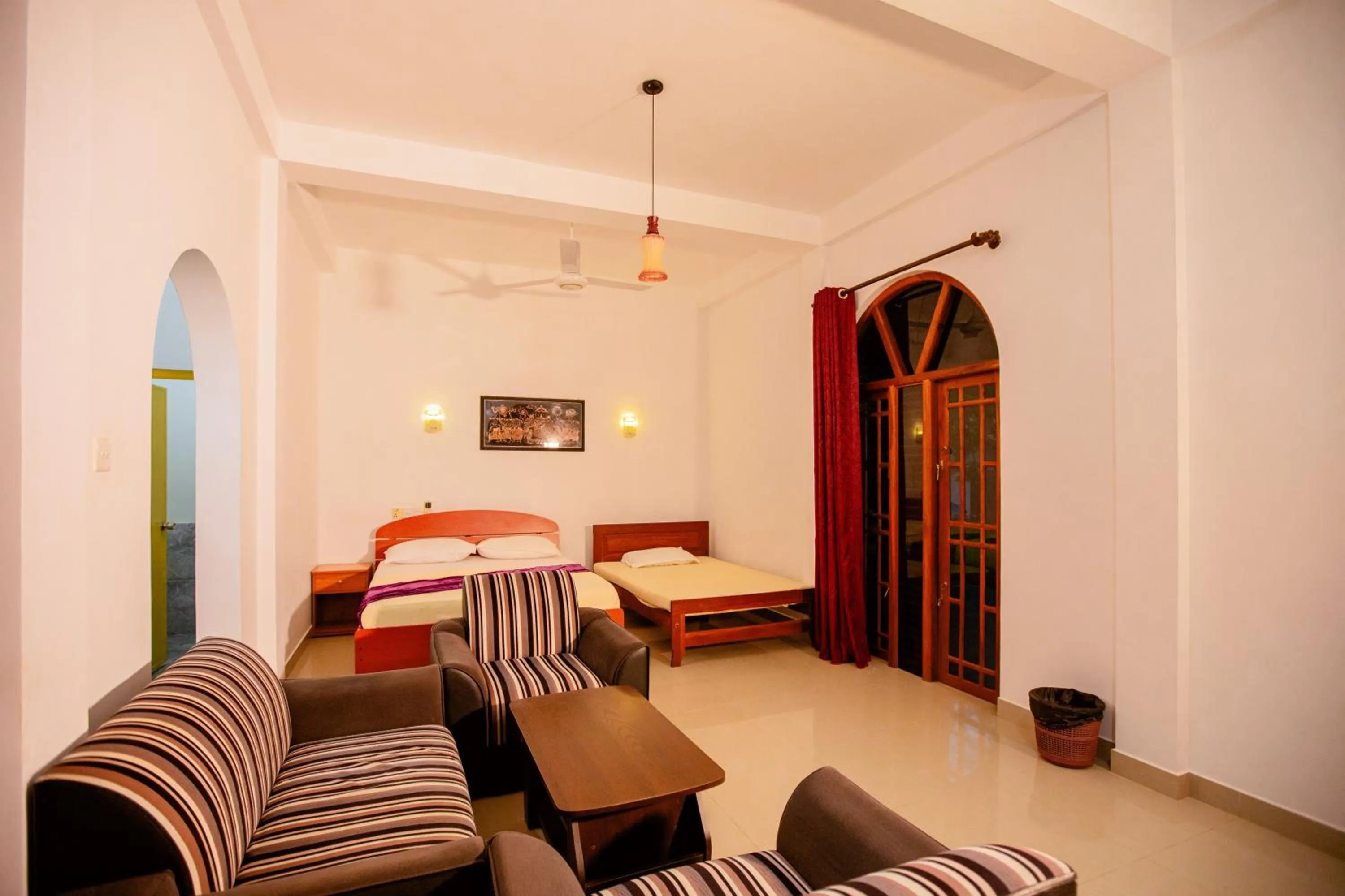 Bedroom, Bed in Yala River Face Inn