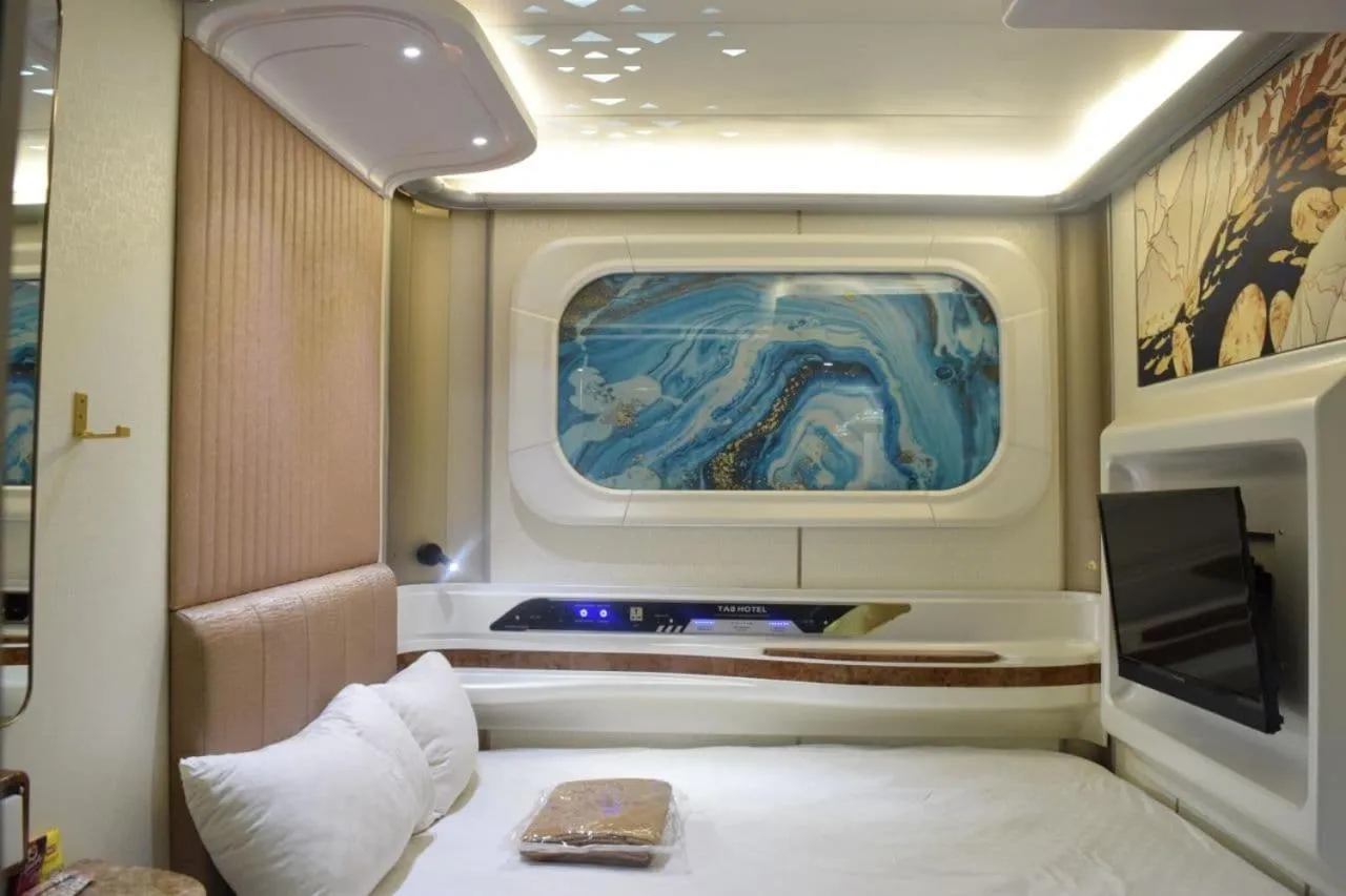 Photo of the whole room, Bed in TABHotel Capsule Bandung