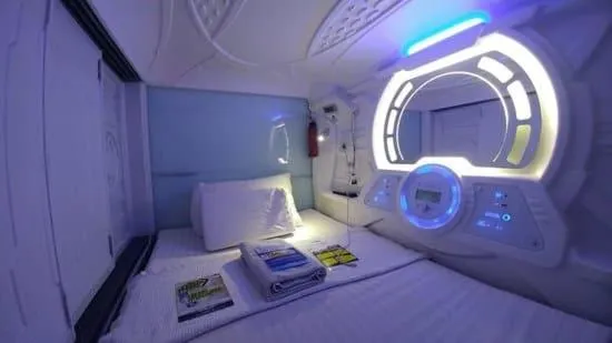 Bed in TABHotel Capsule Bandung